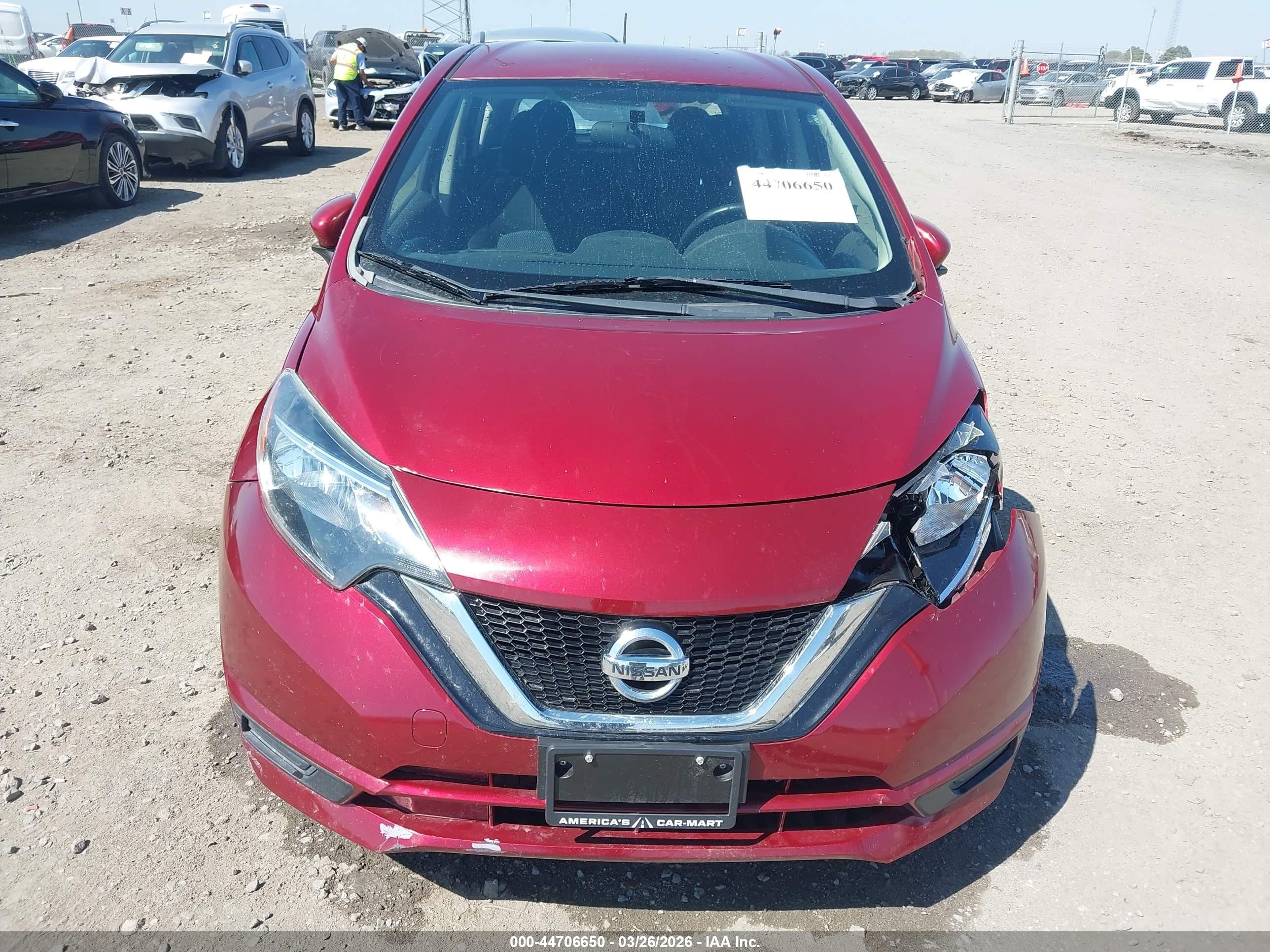 2017 Nissan Versa Note Sv Red vin: 3N1CE2CP9HL367936