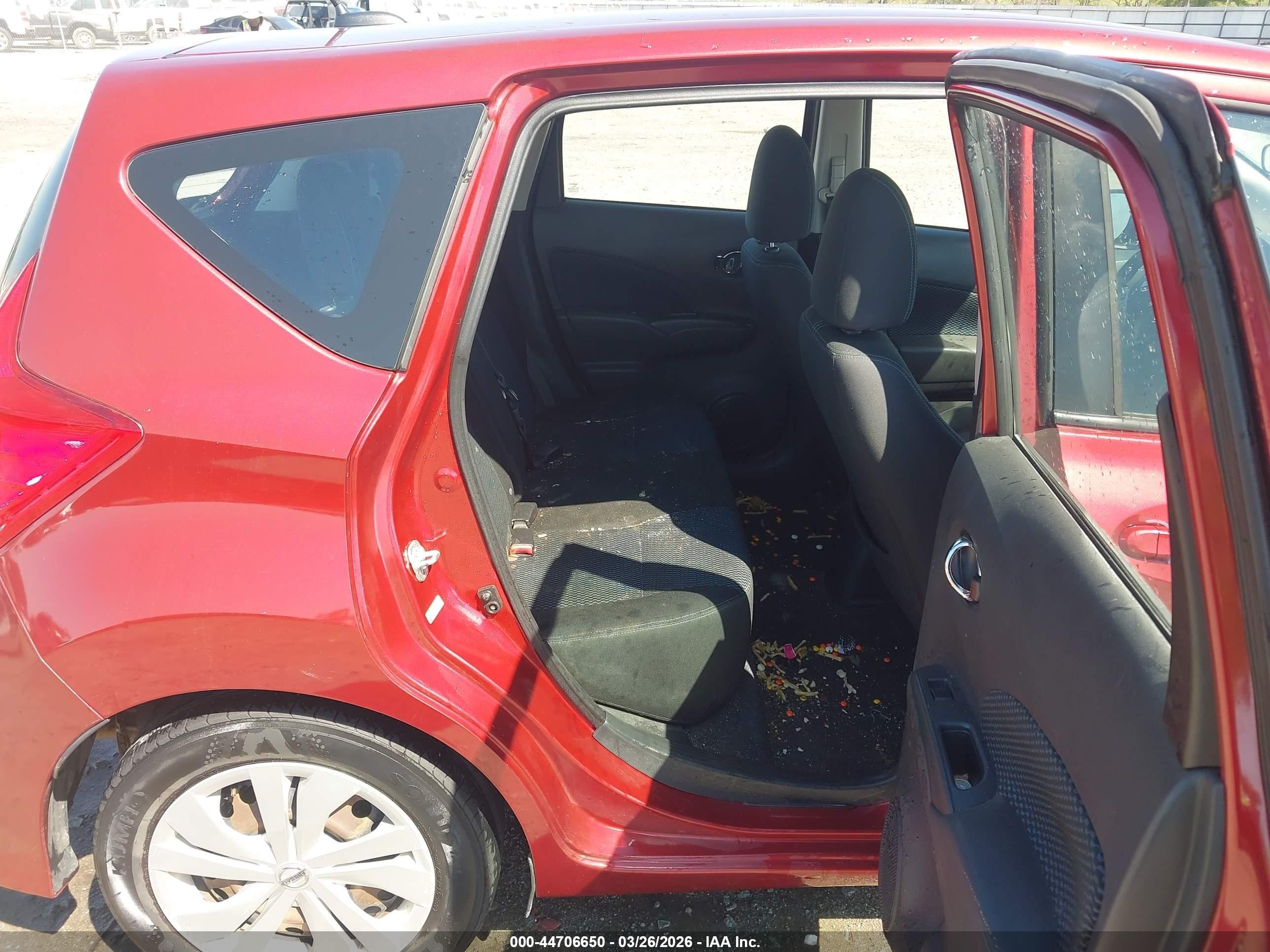 2017 Nissan Versa Note Sv Red vin: 3N1CE2CP9HL367936