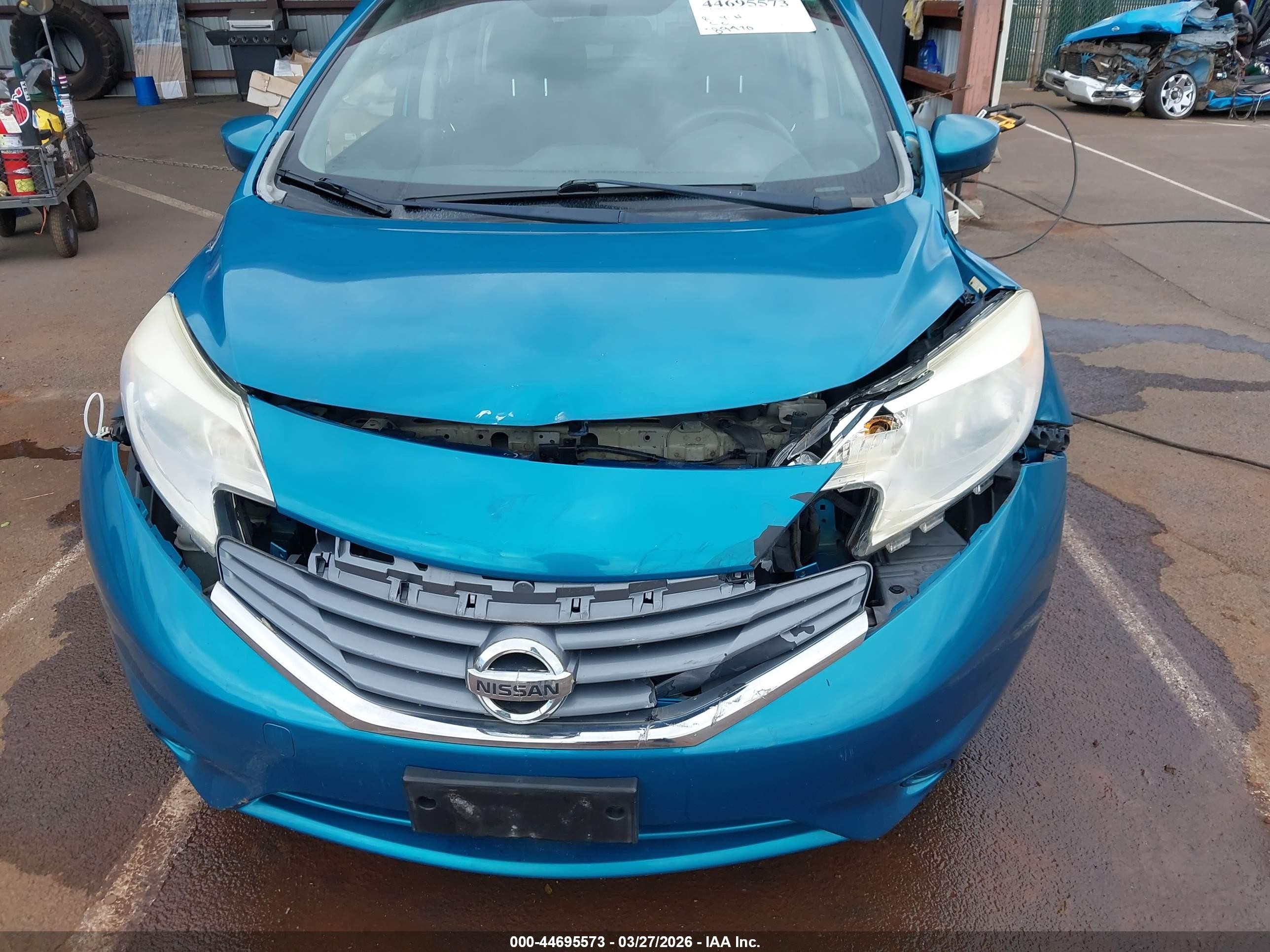 2015 Nissan Versa Note Sv Blue vin: 3N1CE2CPOFL445520