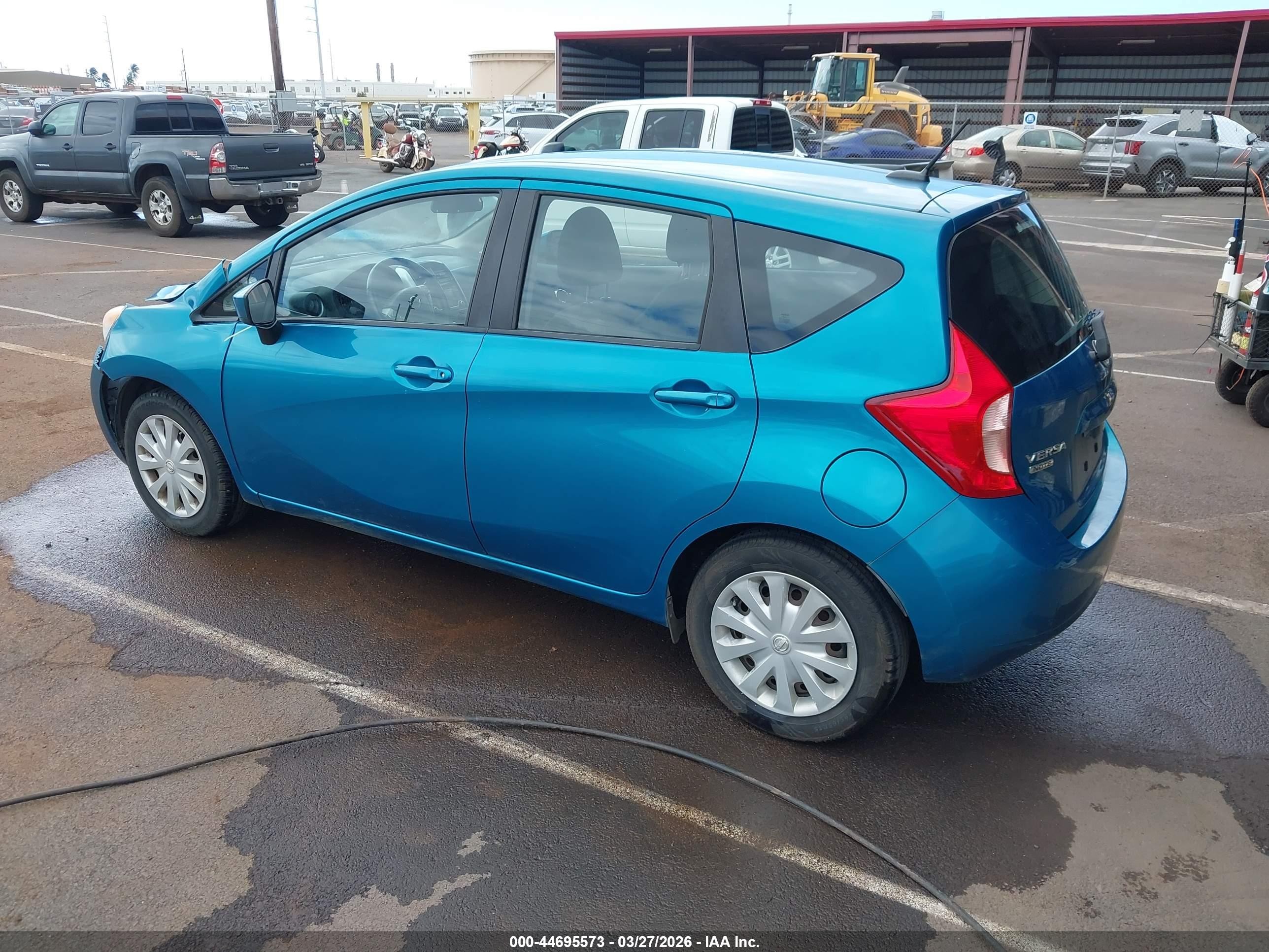 2015 Nissan Versa Note Sv Blue vin: 3N1CE2CPOFL445520