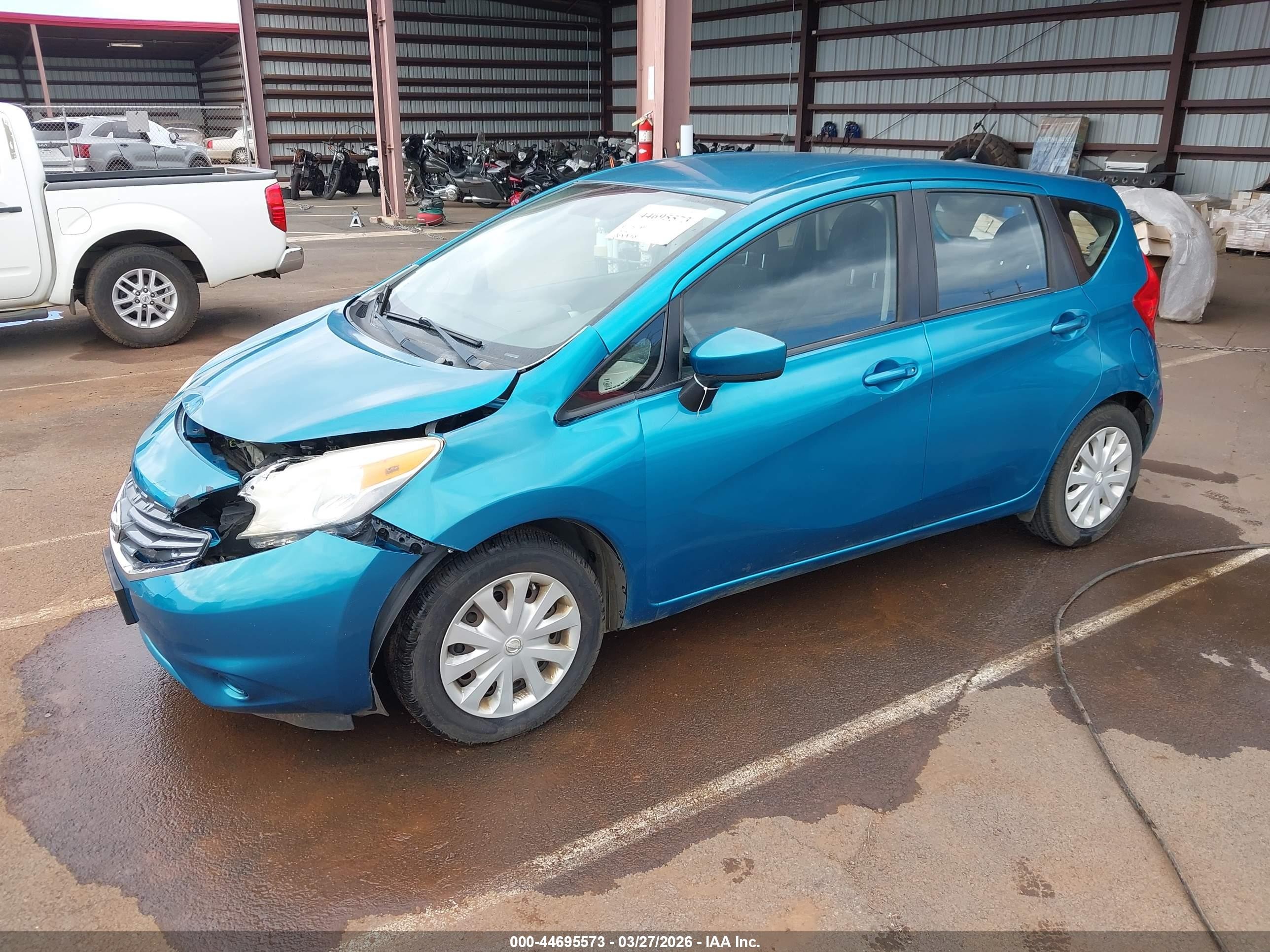 2015 Nissan Versa Note Sv Blue vin: 3N1CE2CPOFL445520