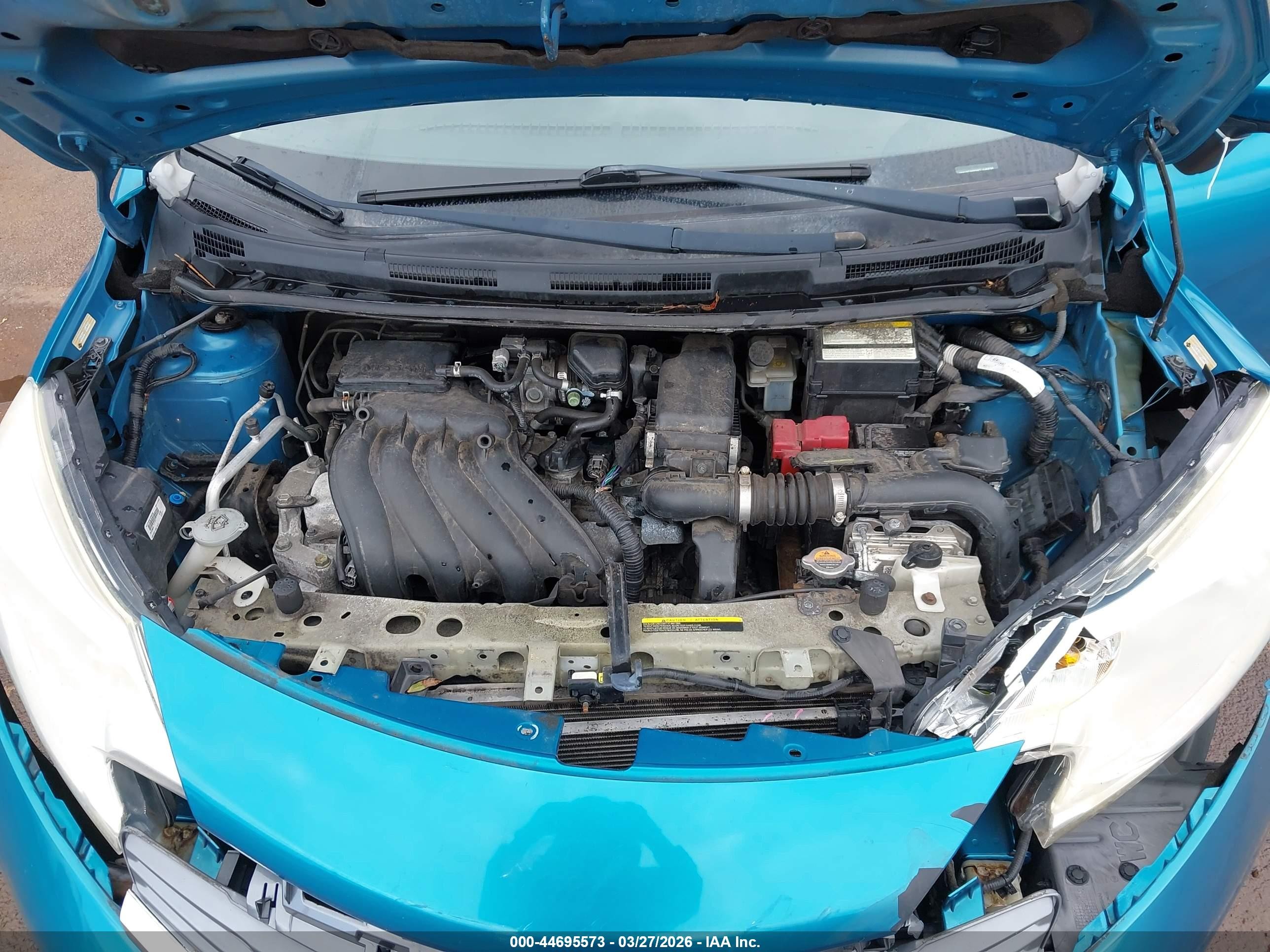 2015 Nissan Versa Note Sv Blue vin: 3N1CE2CPOFL445520