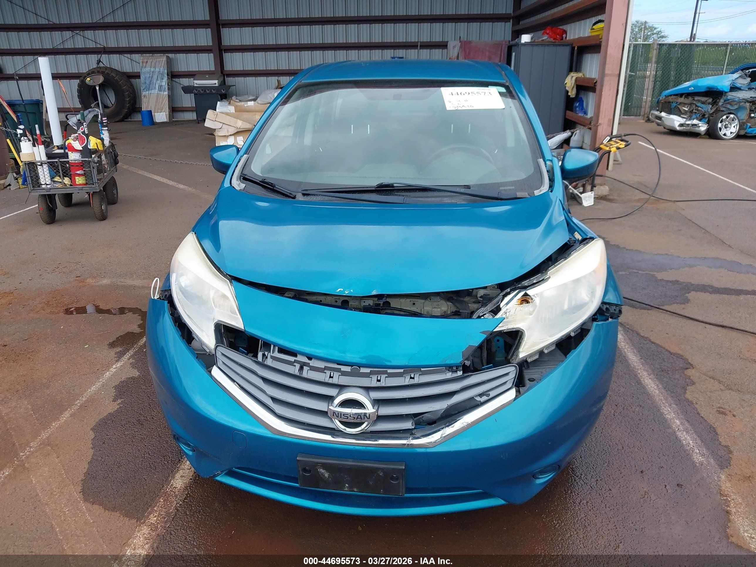 2015 Nissan Versa Note Sv Blue vin: 3N1CE2CPOFL445520
