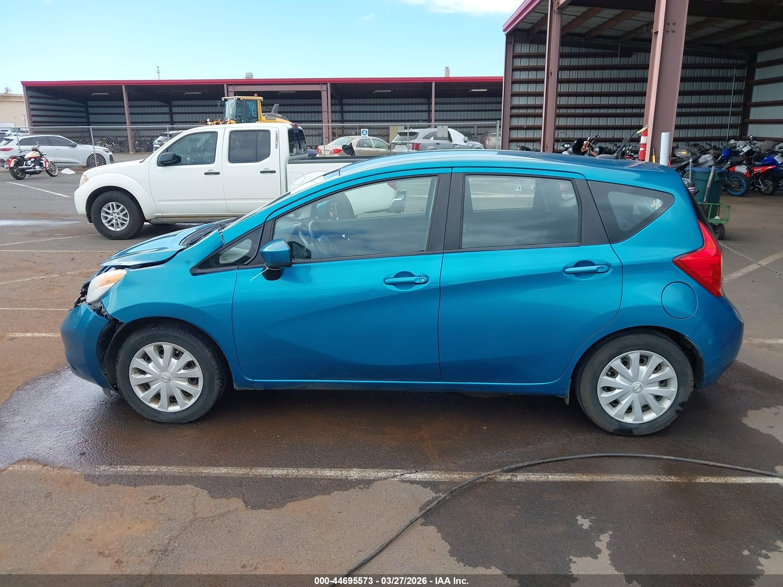 2015 Nissan Versa Note Sv Blue vin: 3N1CE2CPOFL445520