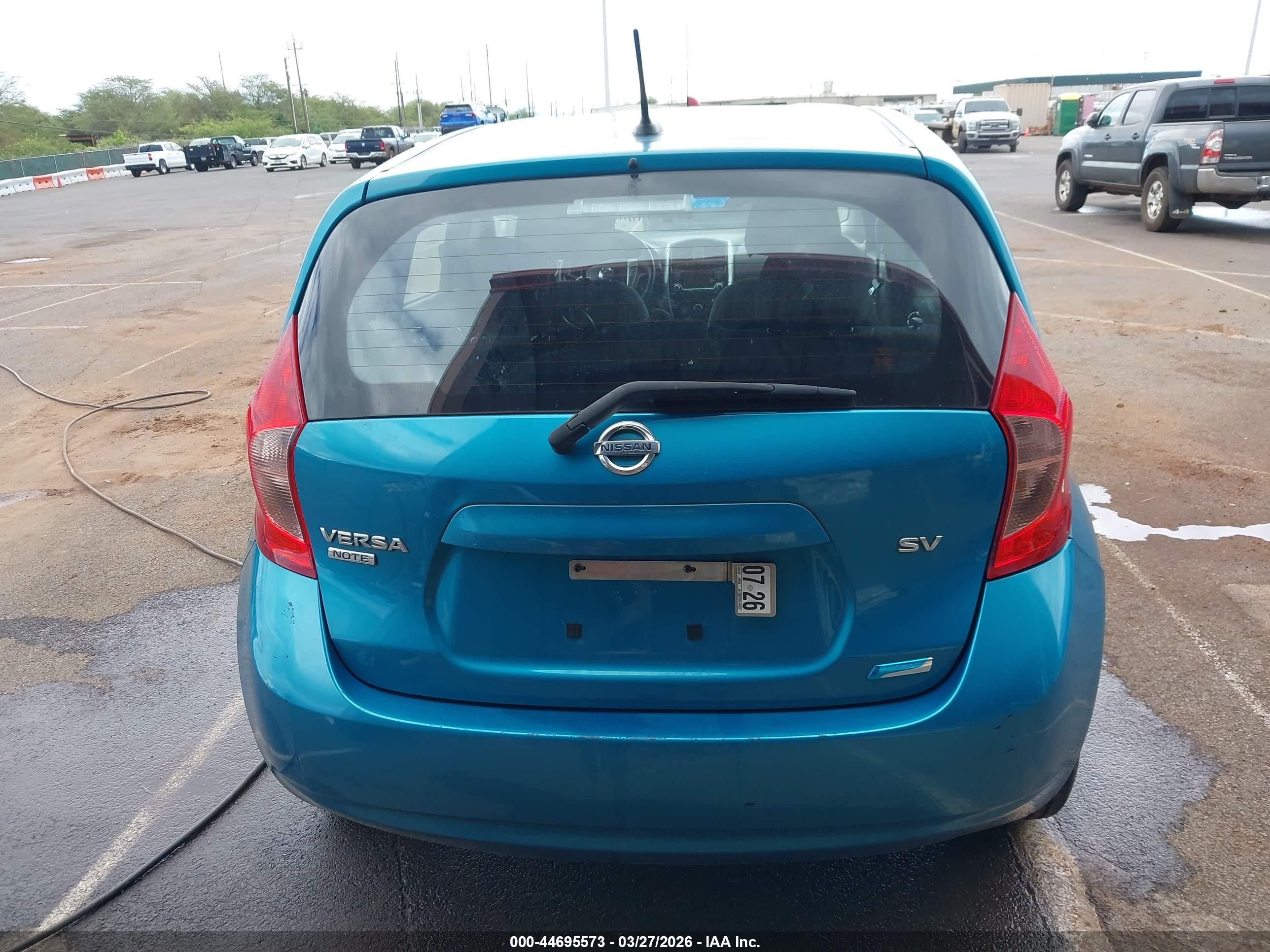 2015 Nissan Versa Note Sv Blue vin: 3N1CE2CPOFL445520