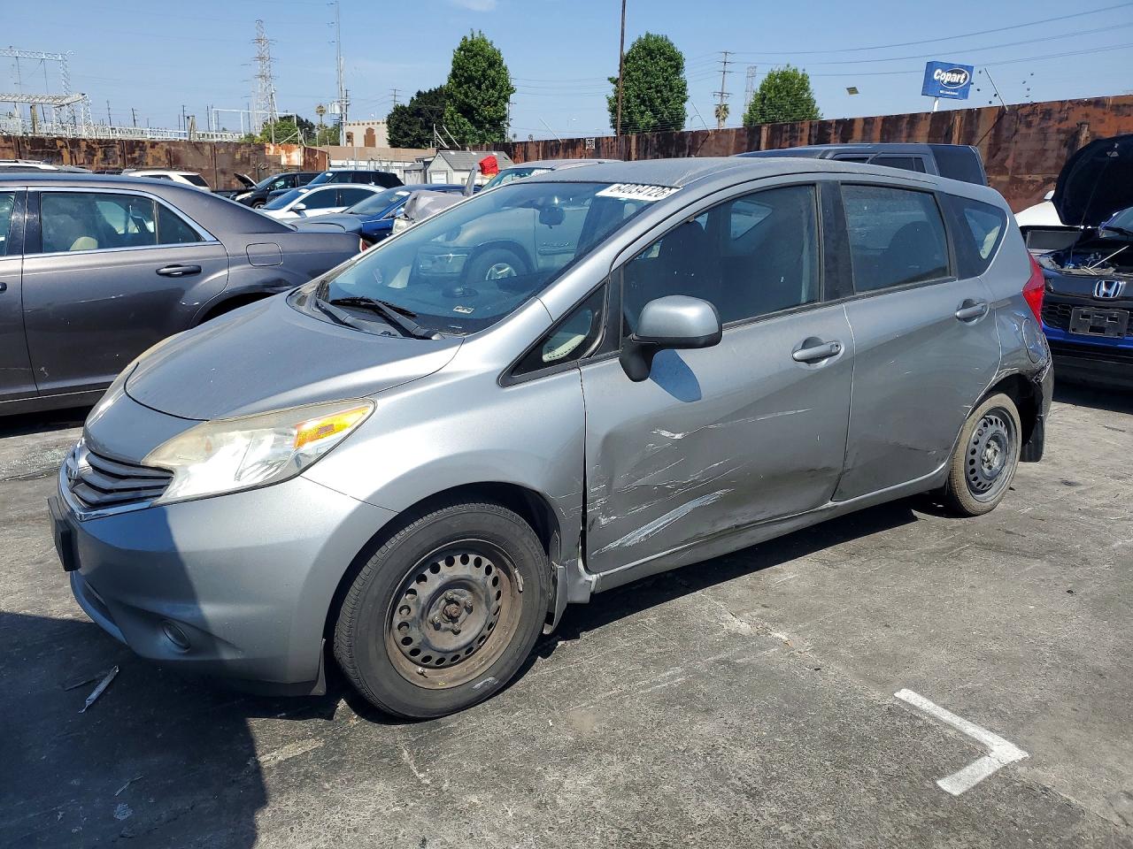2014 Nissan Versa Note S Silver vin: 3N1CE2CPXEL362451
