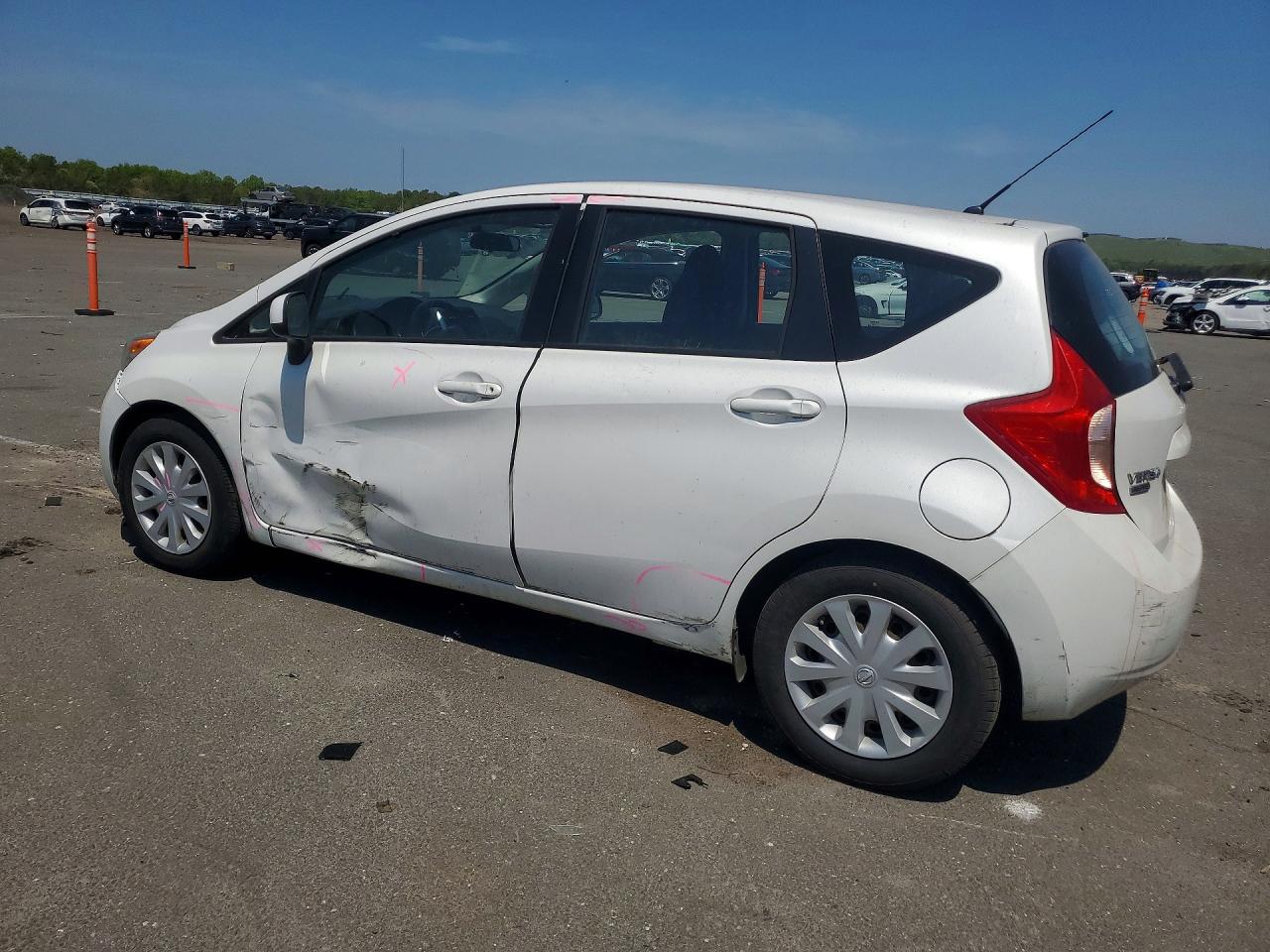2014 Nissan Versa Note S White vin: 3N1CE2CPXEL367441