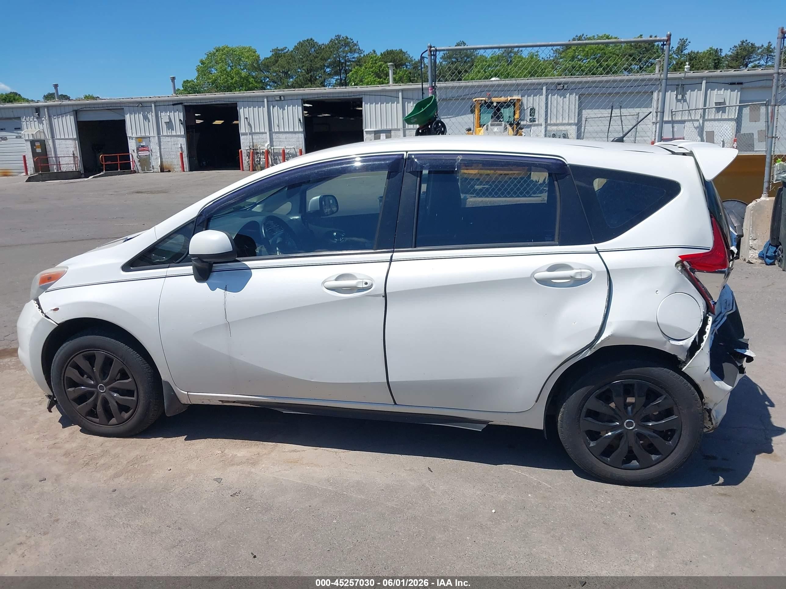 2014 Nissan Versa Note Sv White vin: 3N1CE2CPXEL368296