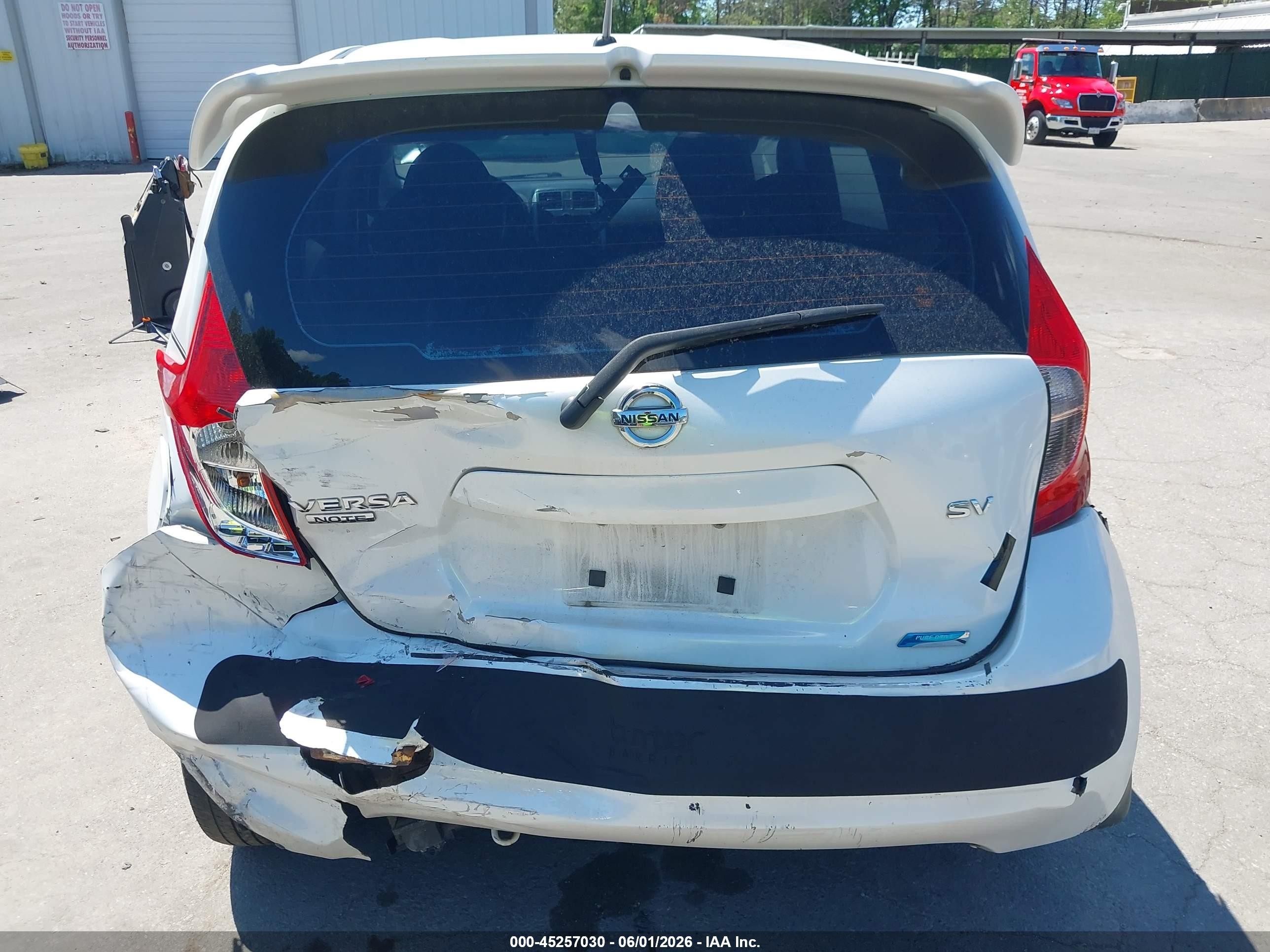 2014 Nissan Versa Note Sv White vin: 3N1CE2CPXEL368296