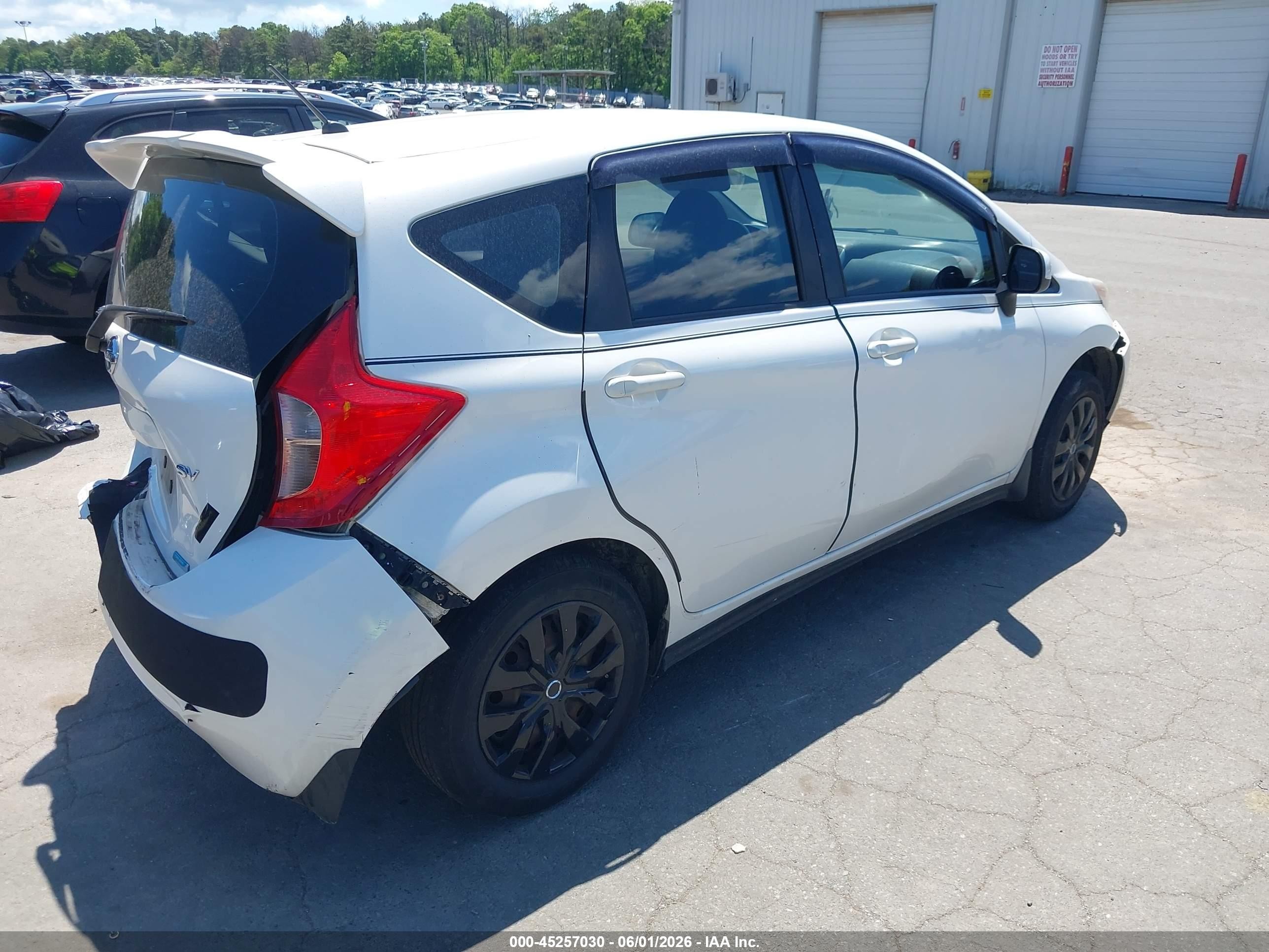 2014 Nissan Versa Note Sv White vin: 3N1CE2CPXEL368296