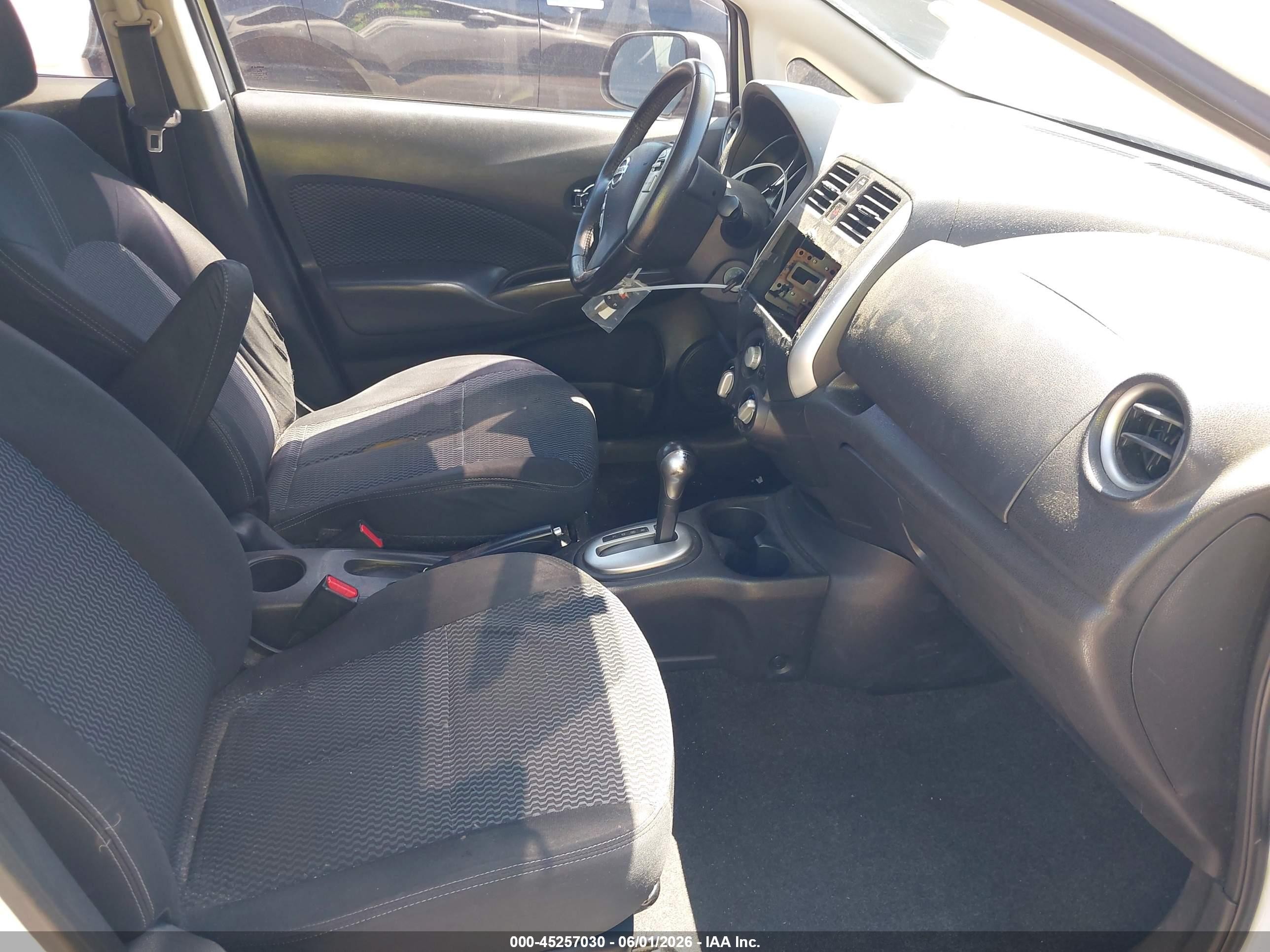 2014 Nissan Versa Note Sv White vin: 3N1CE2CPXEL368296