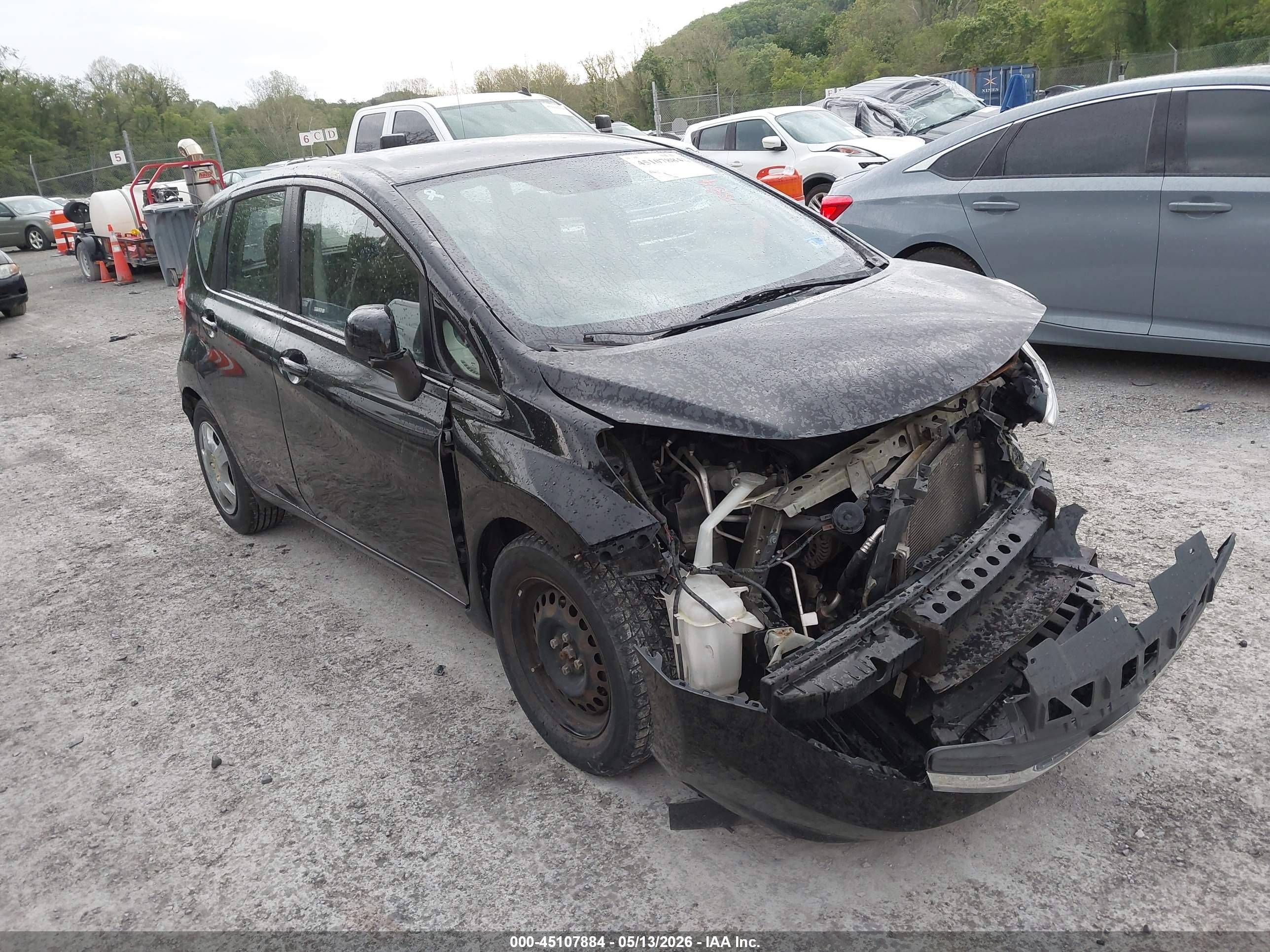 2014 Nissan Versa Note Sv Черный vin: 3N1CE2CPXEL370615