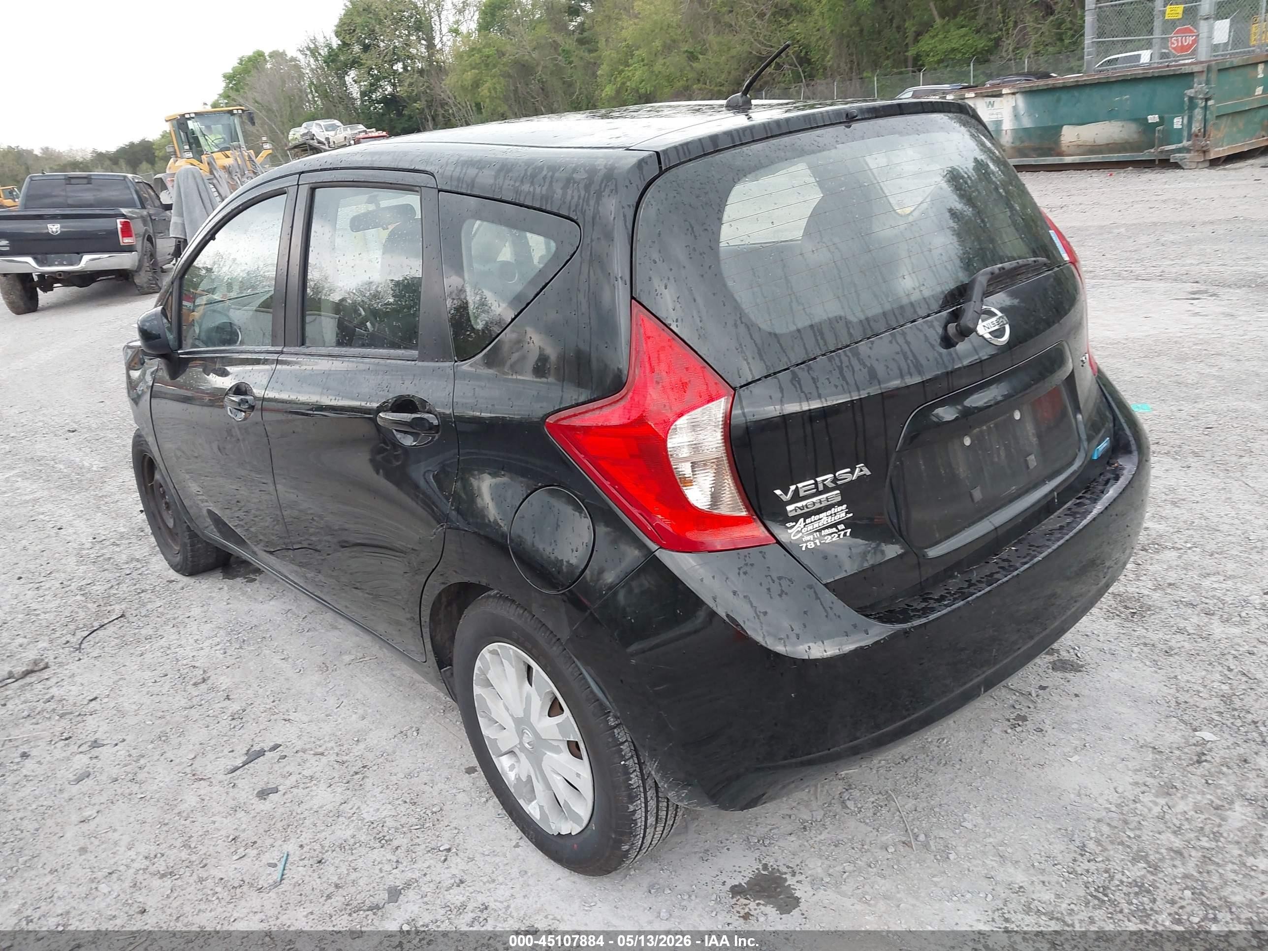 2014 Nissan Versa Note Sv Black vin: 3N1CE2CPXEL370615