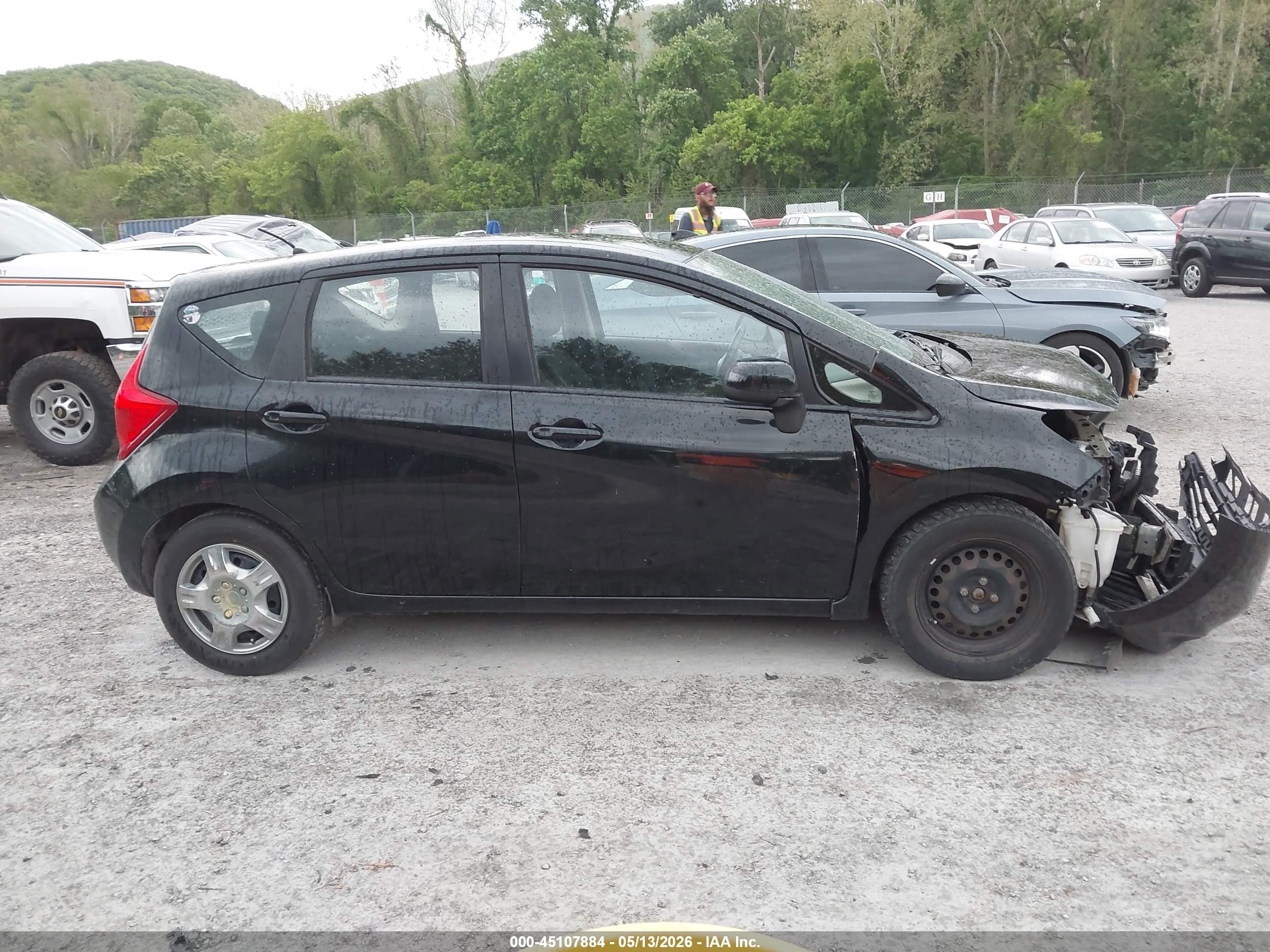 2014 Nissan Versa Note Sv Black vin: 3N1CE2CPXEL370615