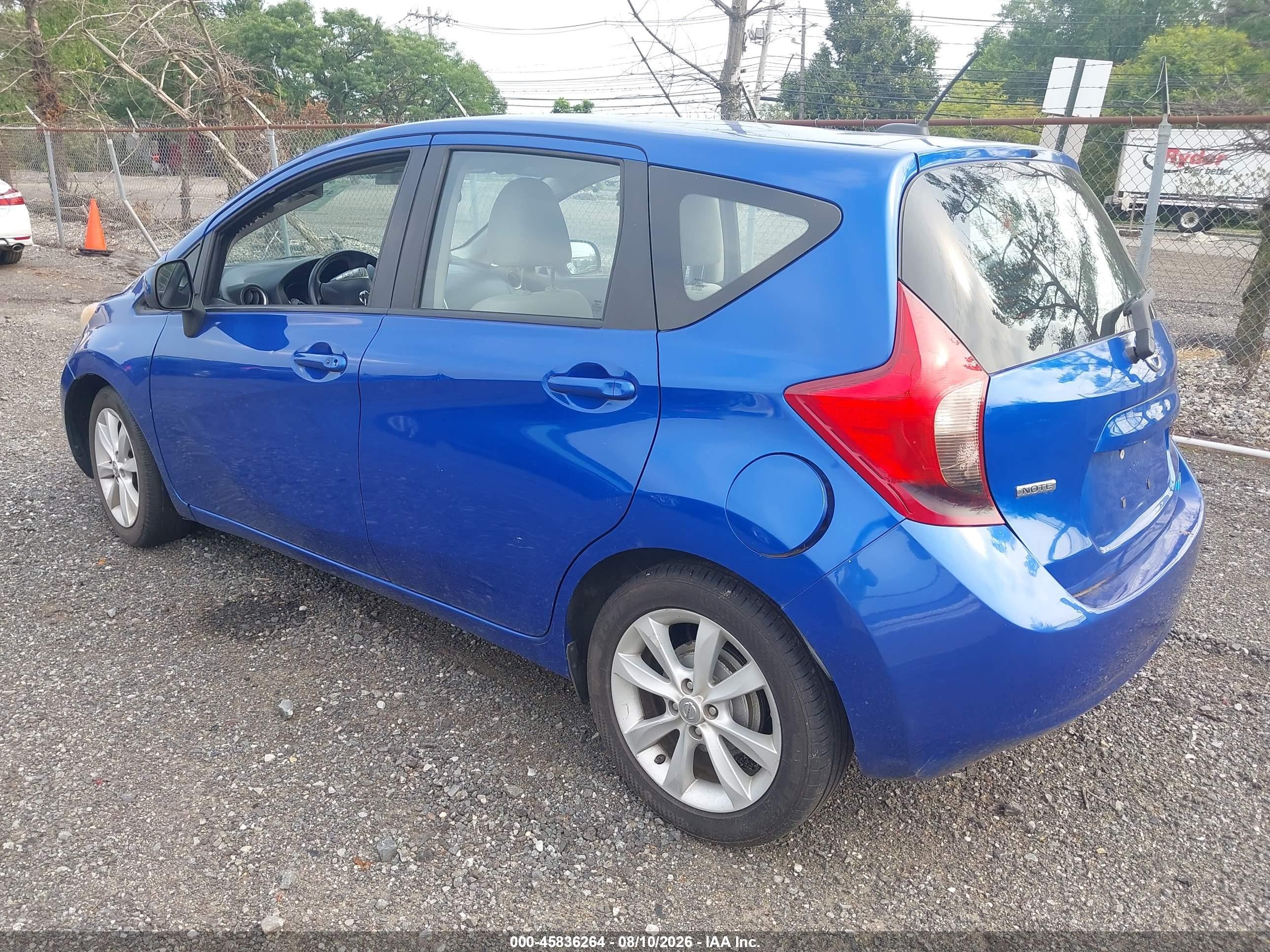 2014 Nissan Versa Note Sv Blue vin: 3N1CE2CPXEL374079