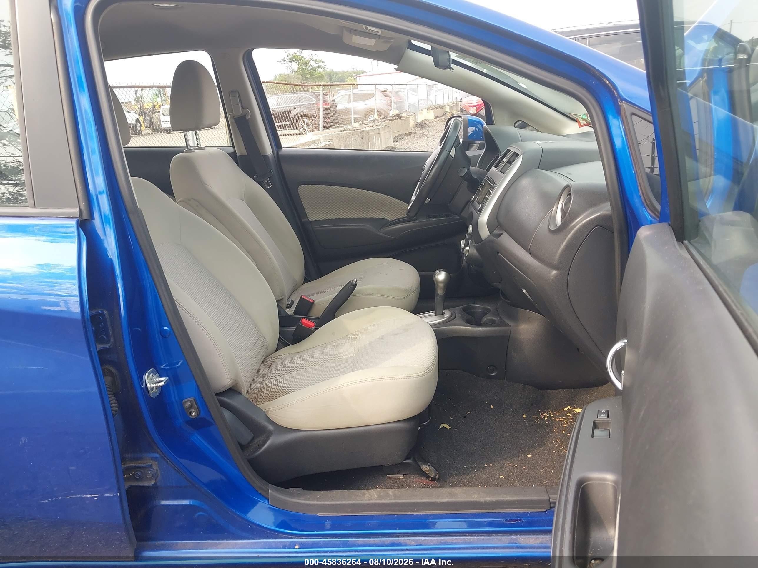 2014 Nissan Versa Note Sv Blue vin: 3N1CE2CPXEL374079
