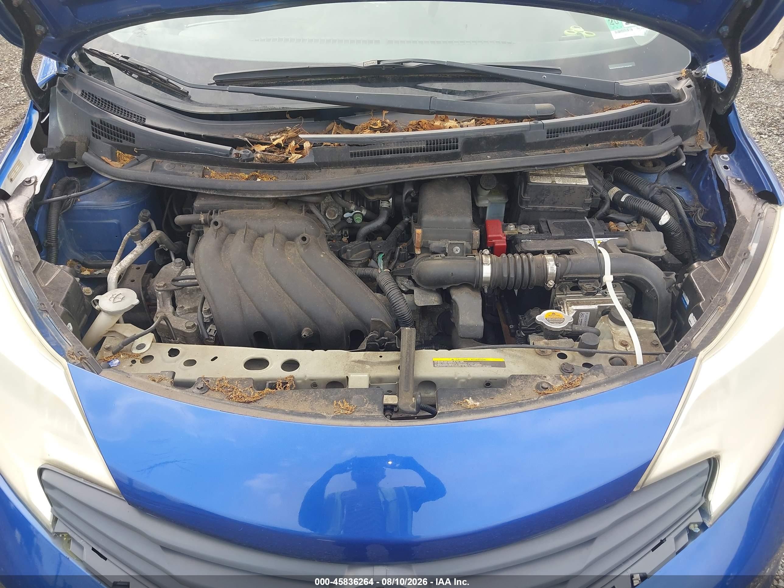 2014 Nissan Versa Note Sv Blue vin: 3N1CE2CPXEL374079