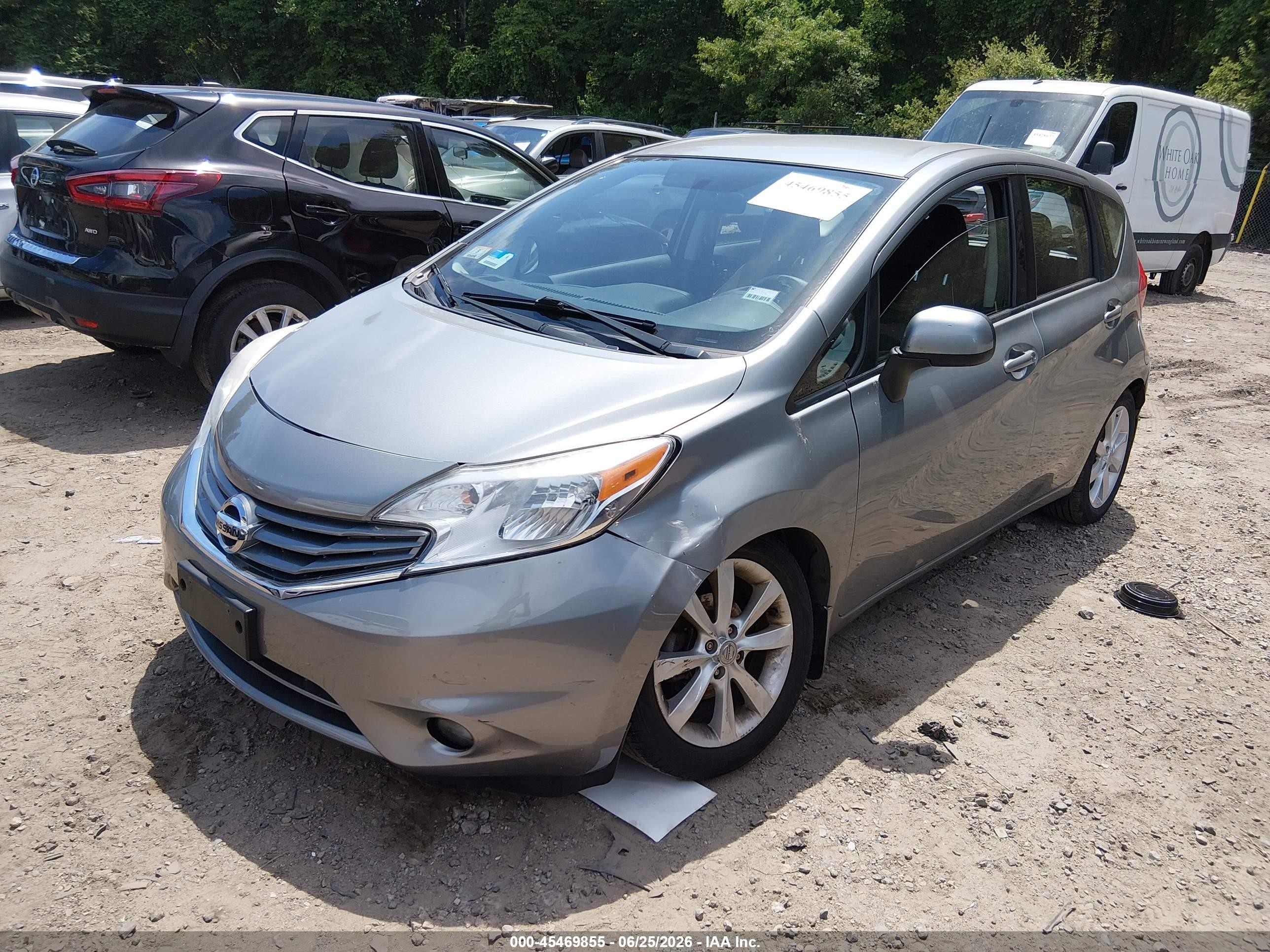 2014 Nissan Versa Note Sv Silver vin: 3N1CE2CPXEL379038