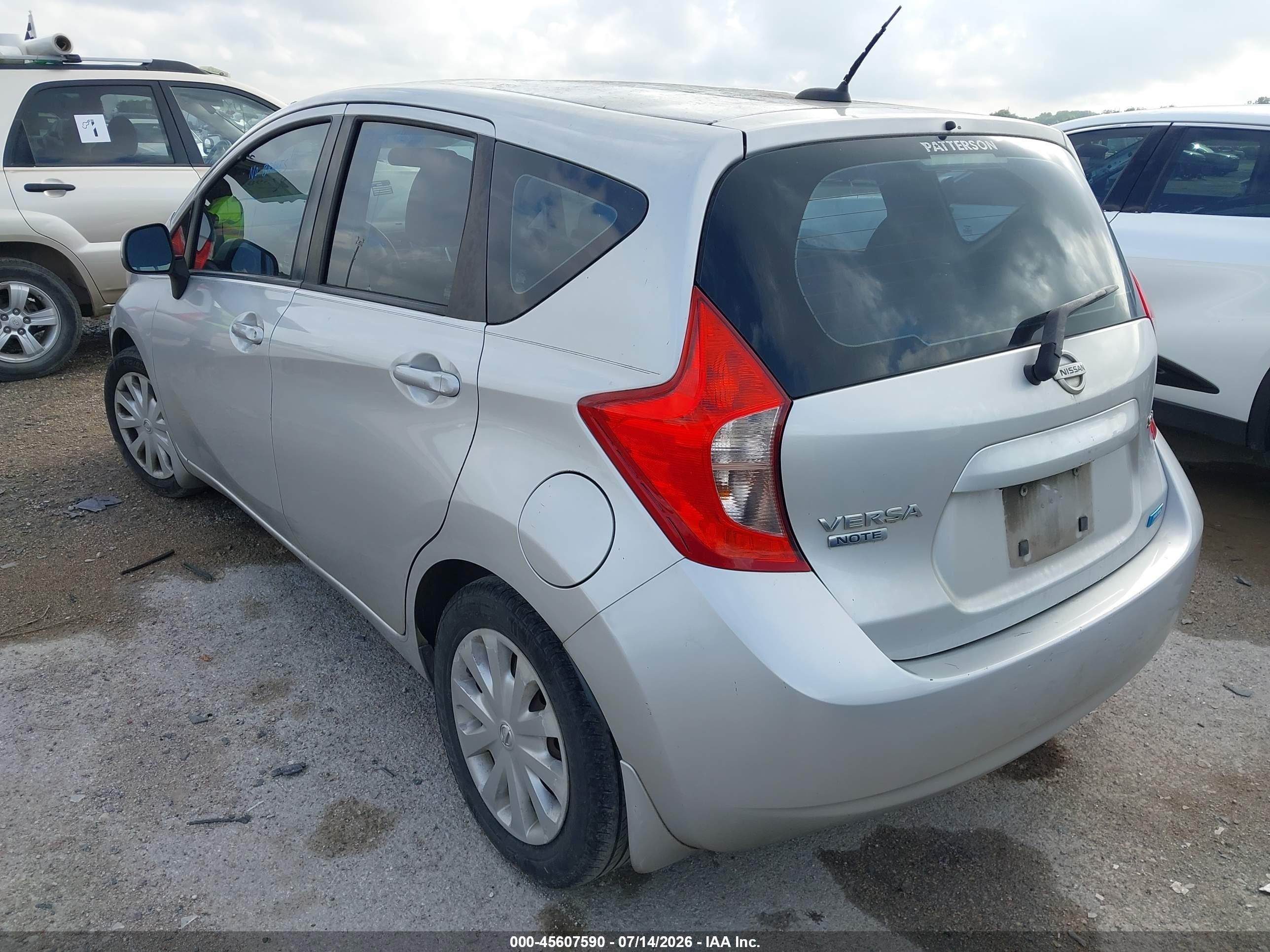 2014 Nissan Versa Note Sv Silver vin: 3N1CE2CPXEL387298