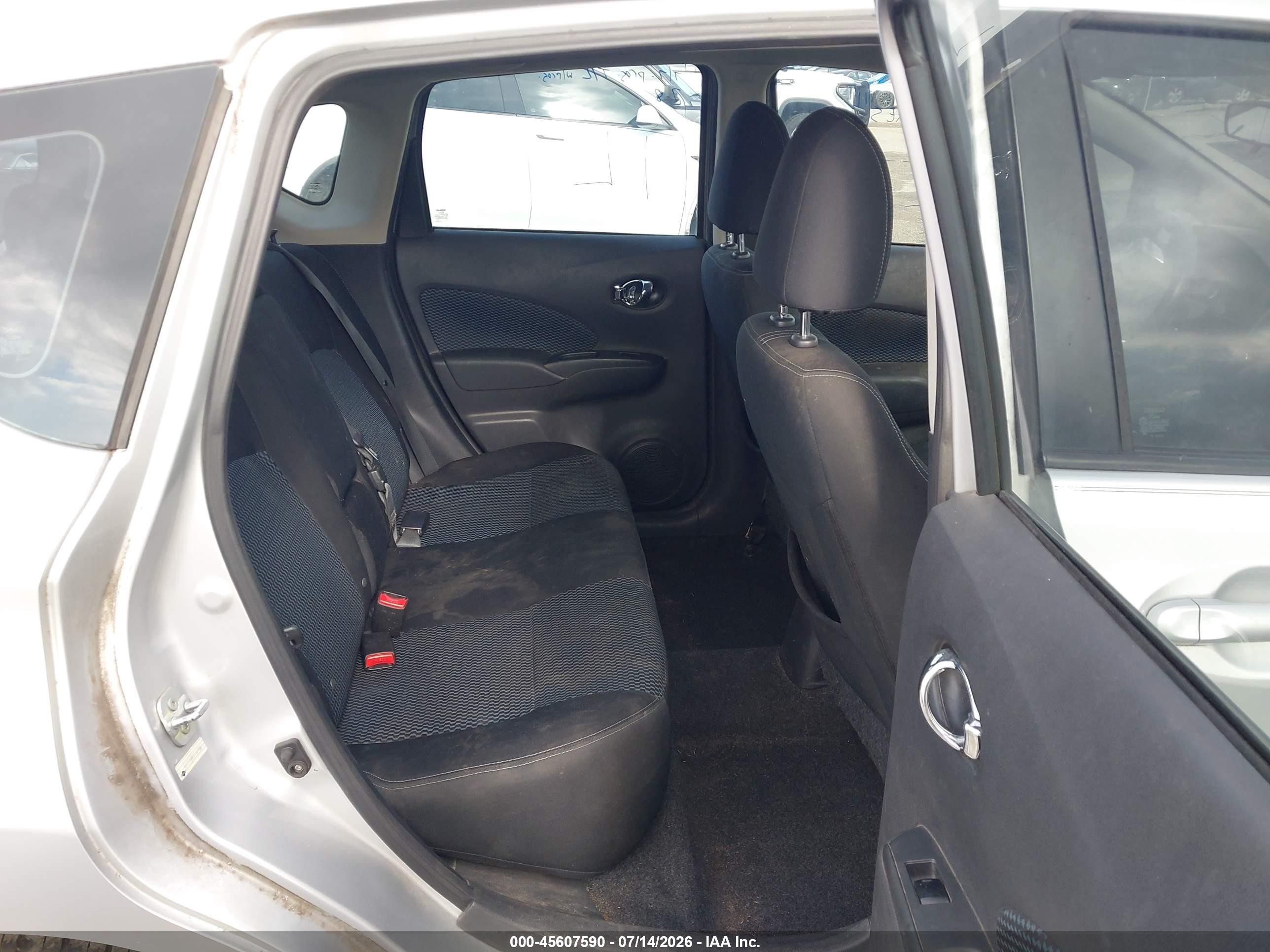 2014 Nissan Versa Note Sv Silver vin: 3N1CE2CPXEL387298