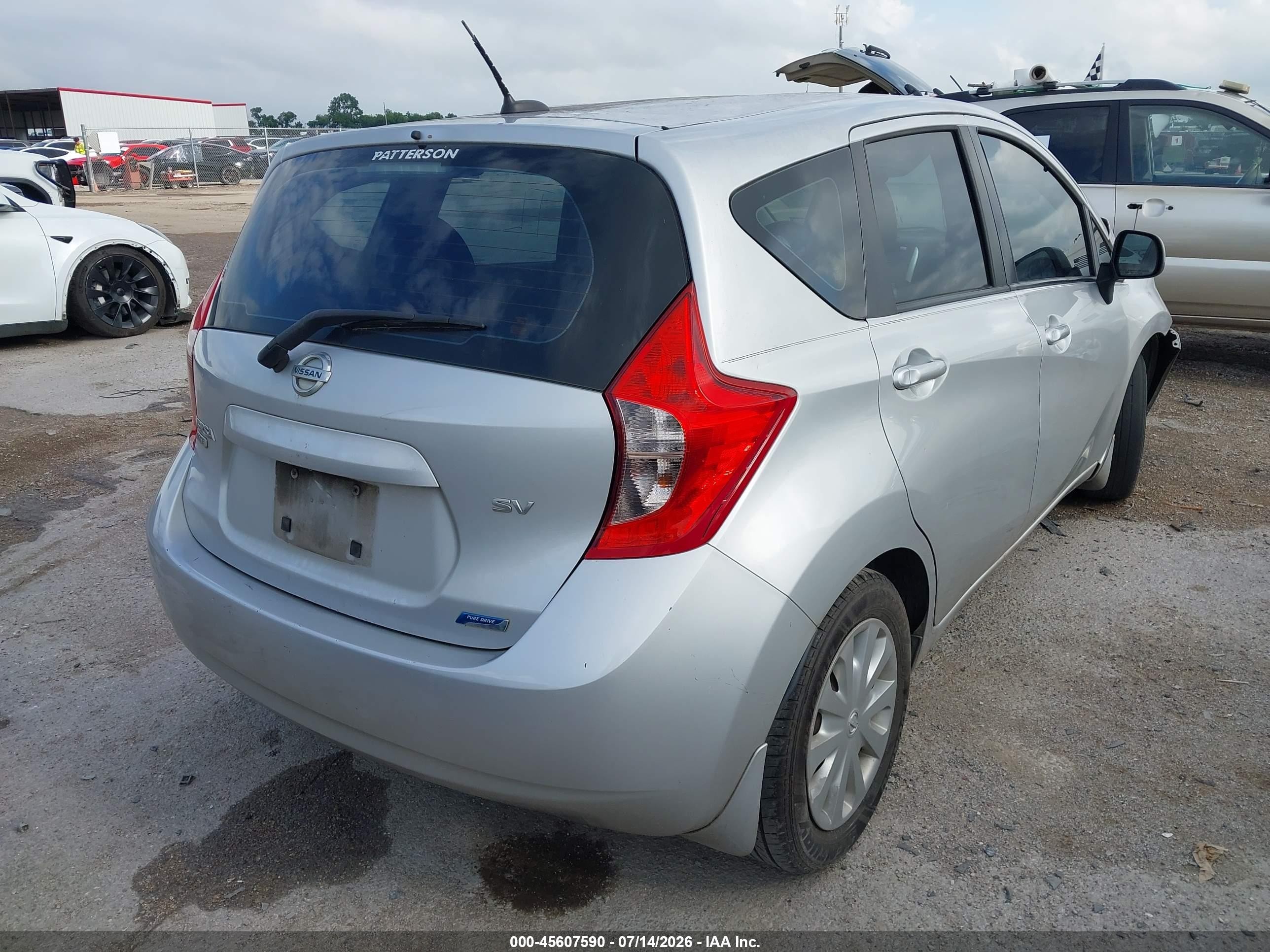 2014 Nissan Versa Note Sv Silver vin: 3N1CE2CPXEL387298
