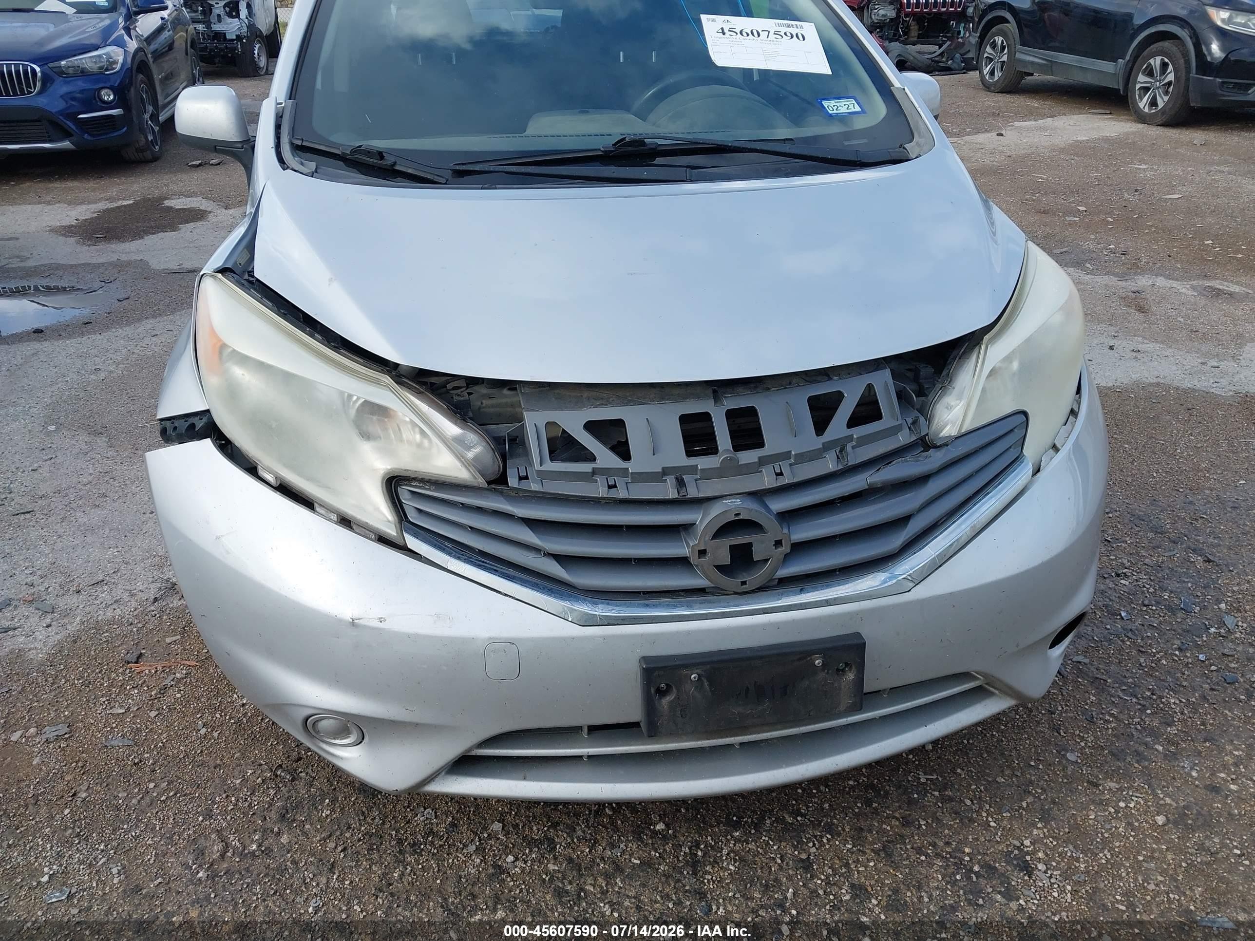 2014 Nissan Versa Note Sv Silver vin: 3N1CE2CPXEL387298