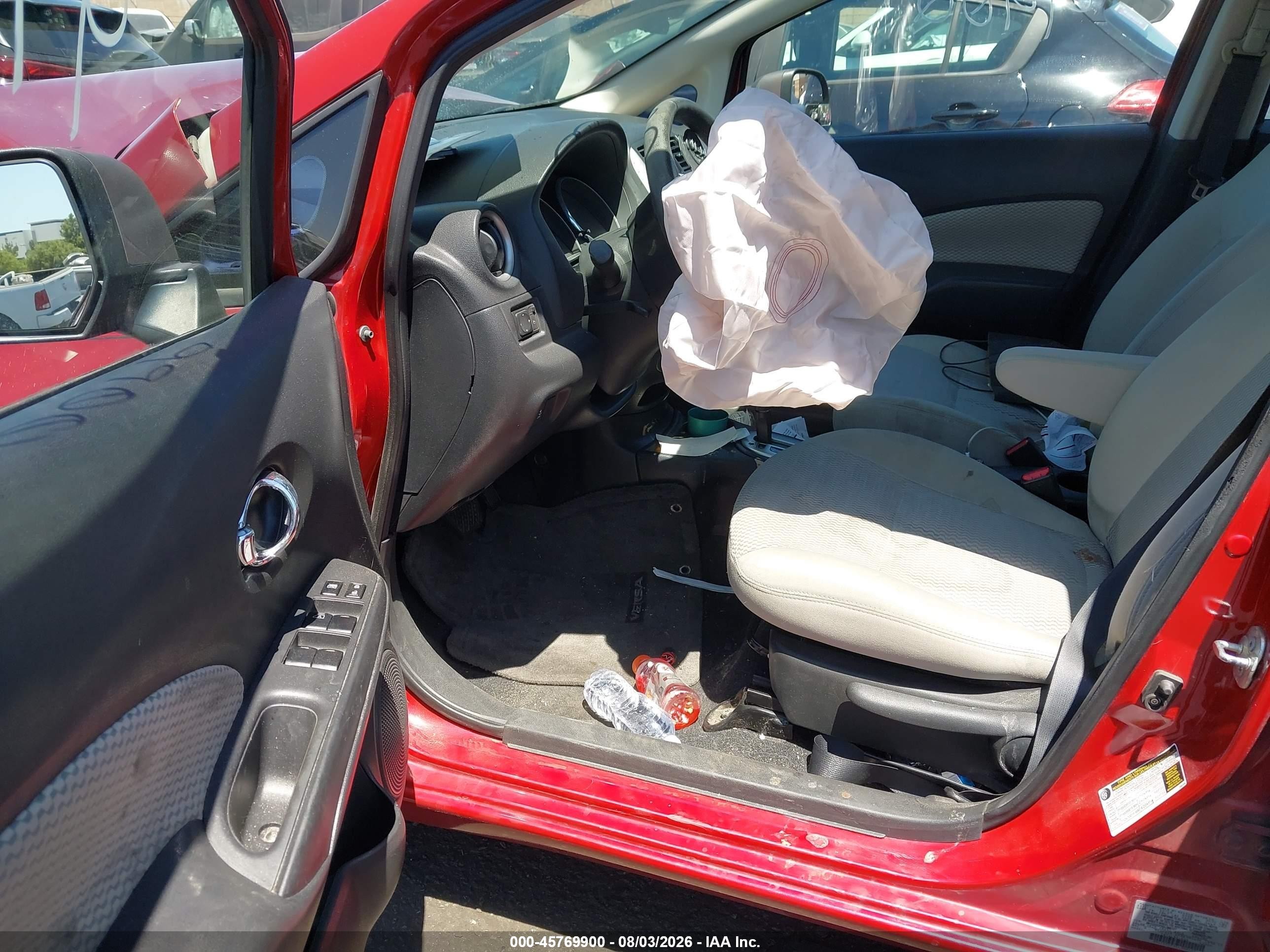 2014 Nissan Versa Note Sv Красный vin: 3N1CE2CPXEL388127