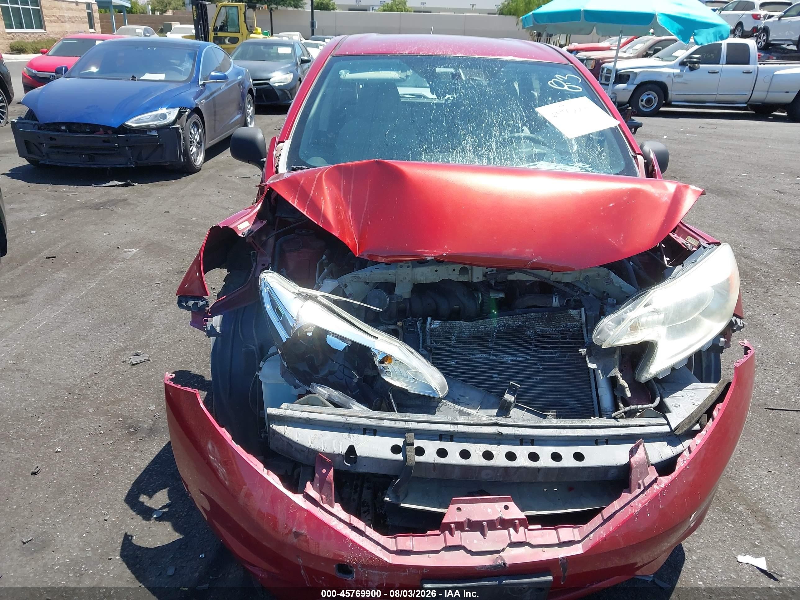 2014 Nissan Versa Note Sv Красный vin: 3N1CE2CPXEL388127