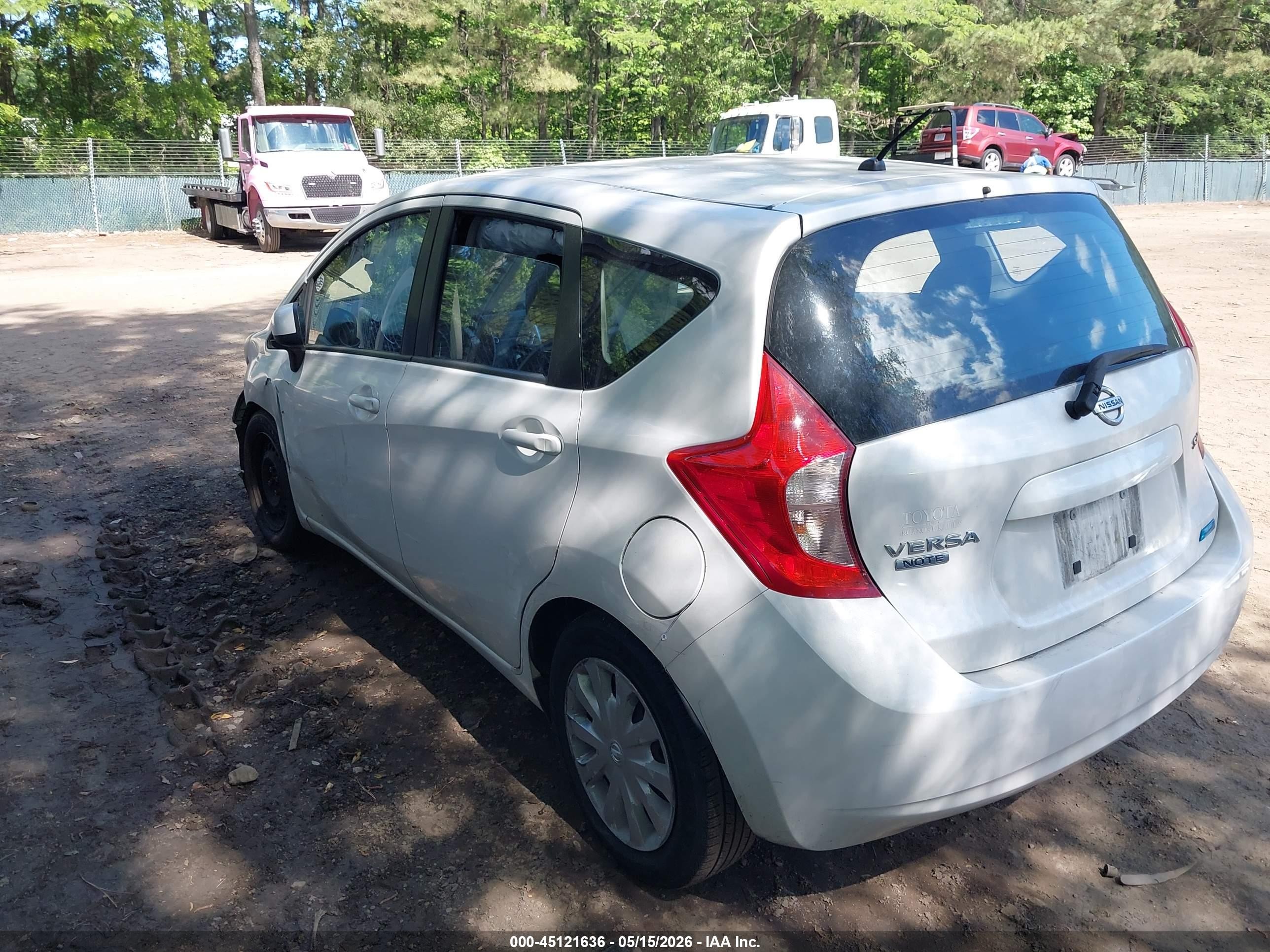 2014 Nissan Versa Note Sv White vin: 3N1CE2CPXEL390556