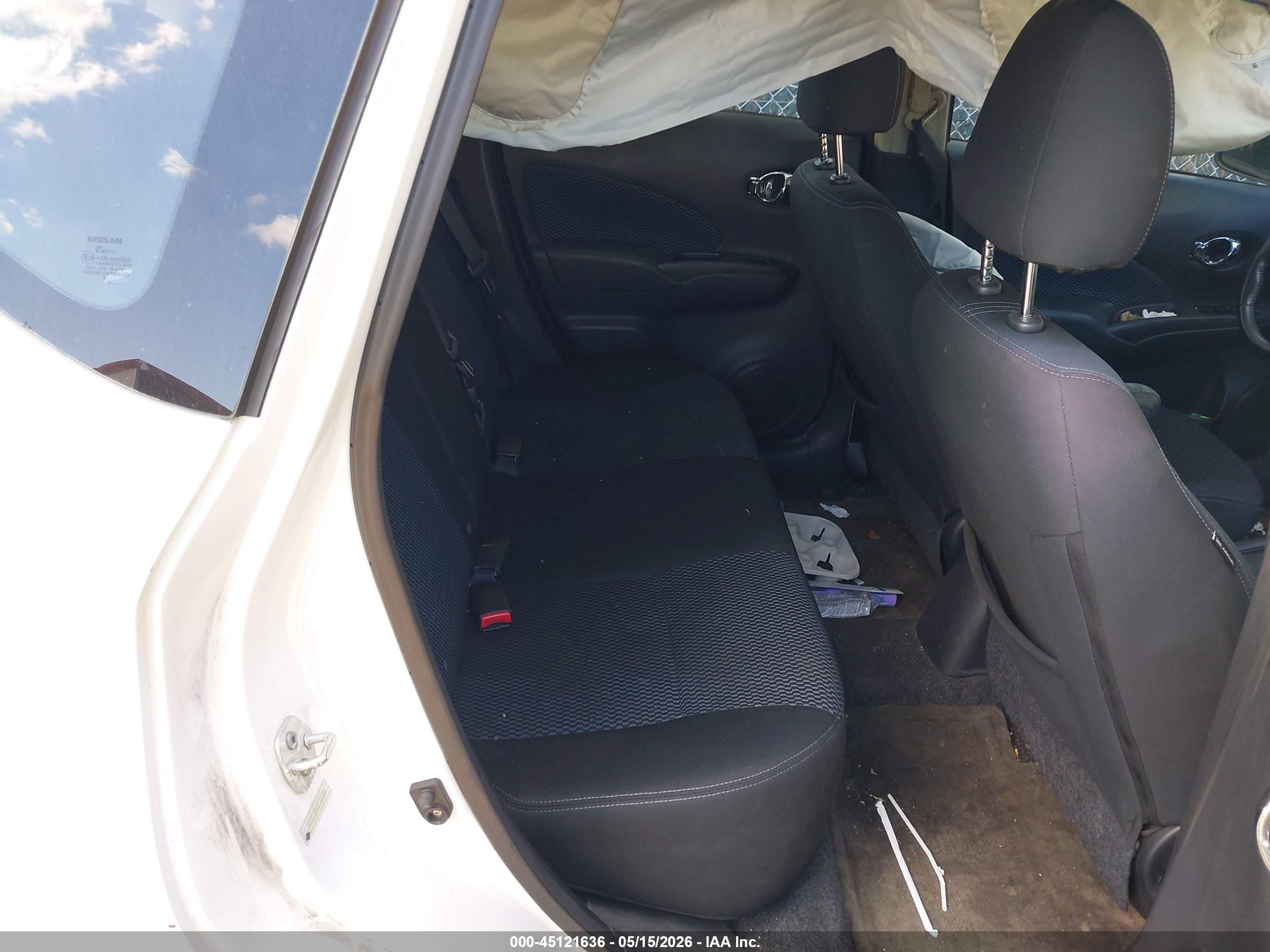 2014 Nissan Versa Note Sv White vin: 3N1CE2CPXEL390556