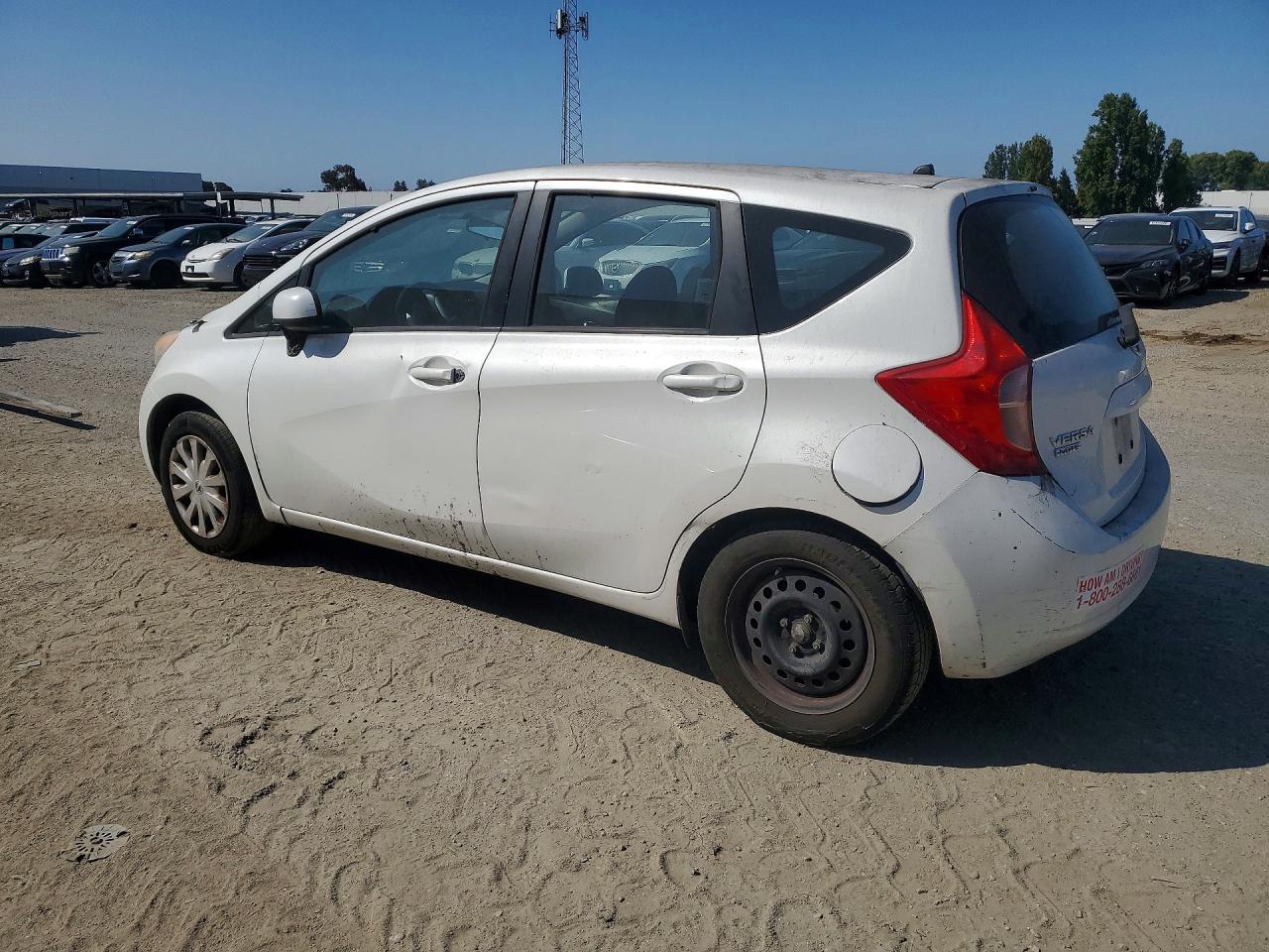 2014 Nissan Versa Note Sv White vin: 3N1CE2CPXEL392081