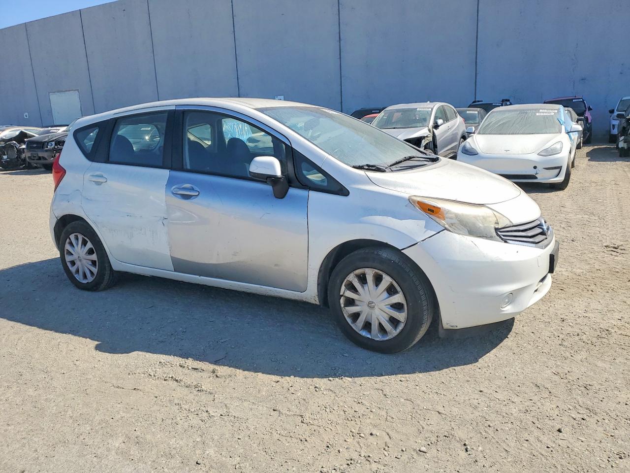 2014 Nissan Versa Note Sv White vin: 3N1CE2CPXEL392081