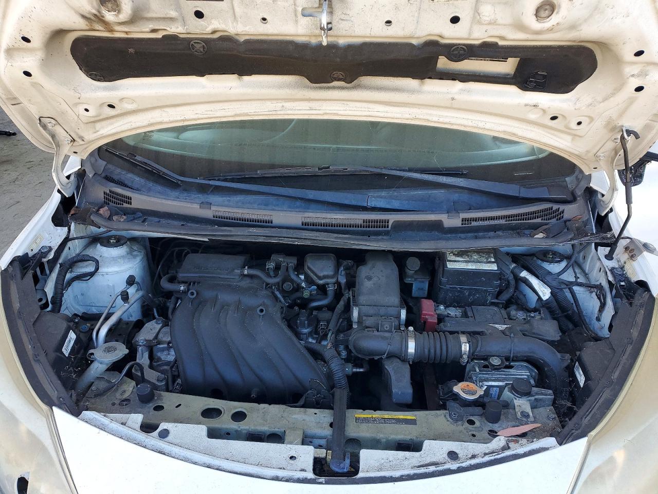 2014 Nissan Versa Note Sv White vin: 3N1CE2CPXEL392081