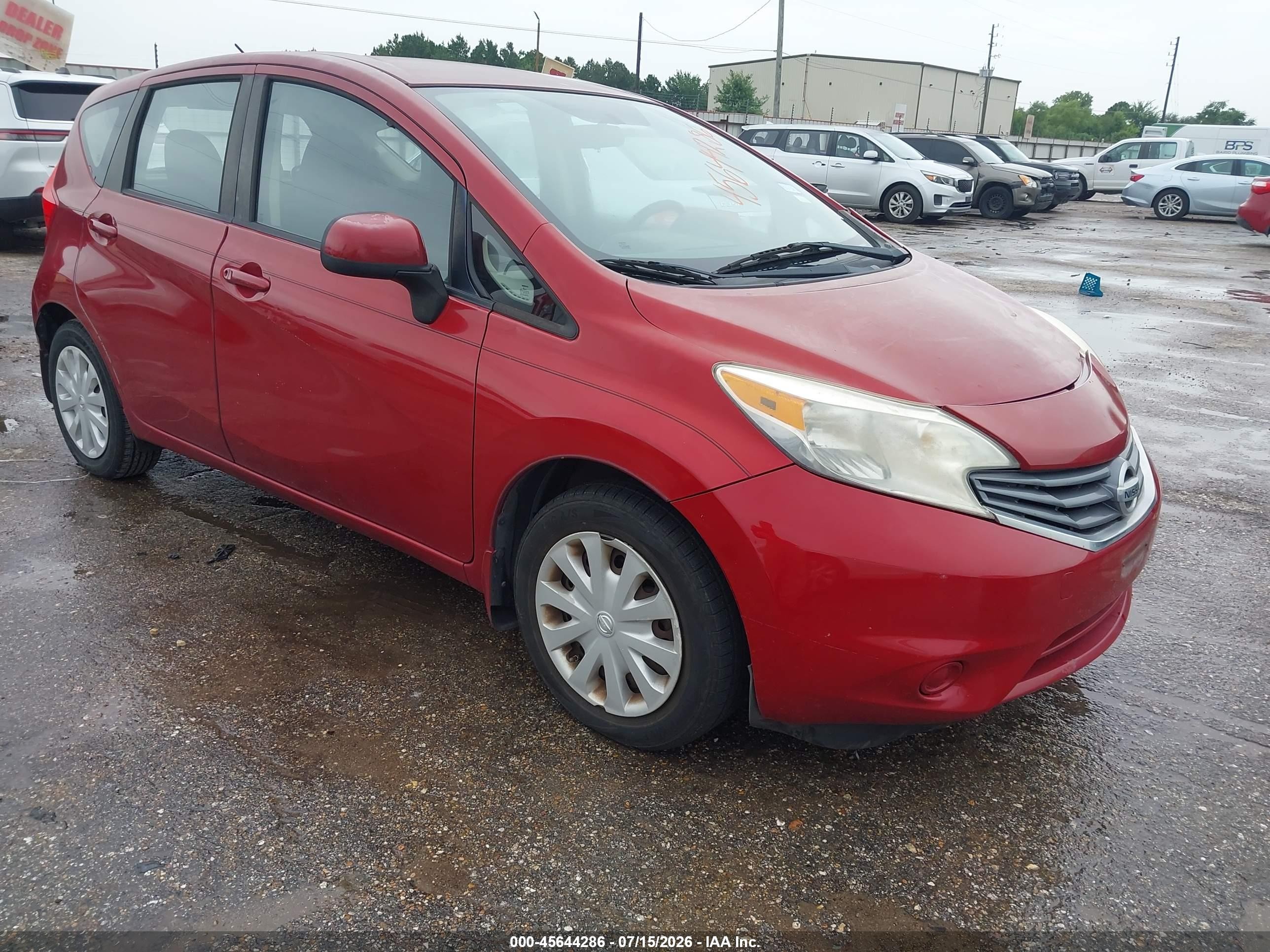 2014 Nissan Versa Note S Plus Red vin: 3N1CE2CPXEL392677