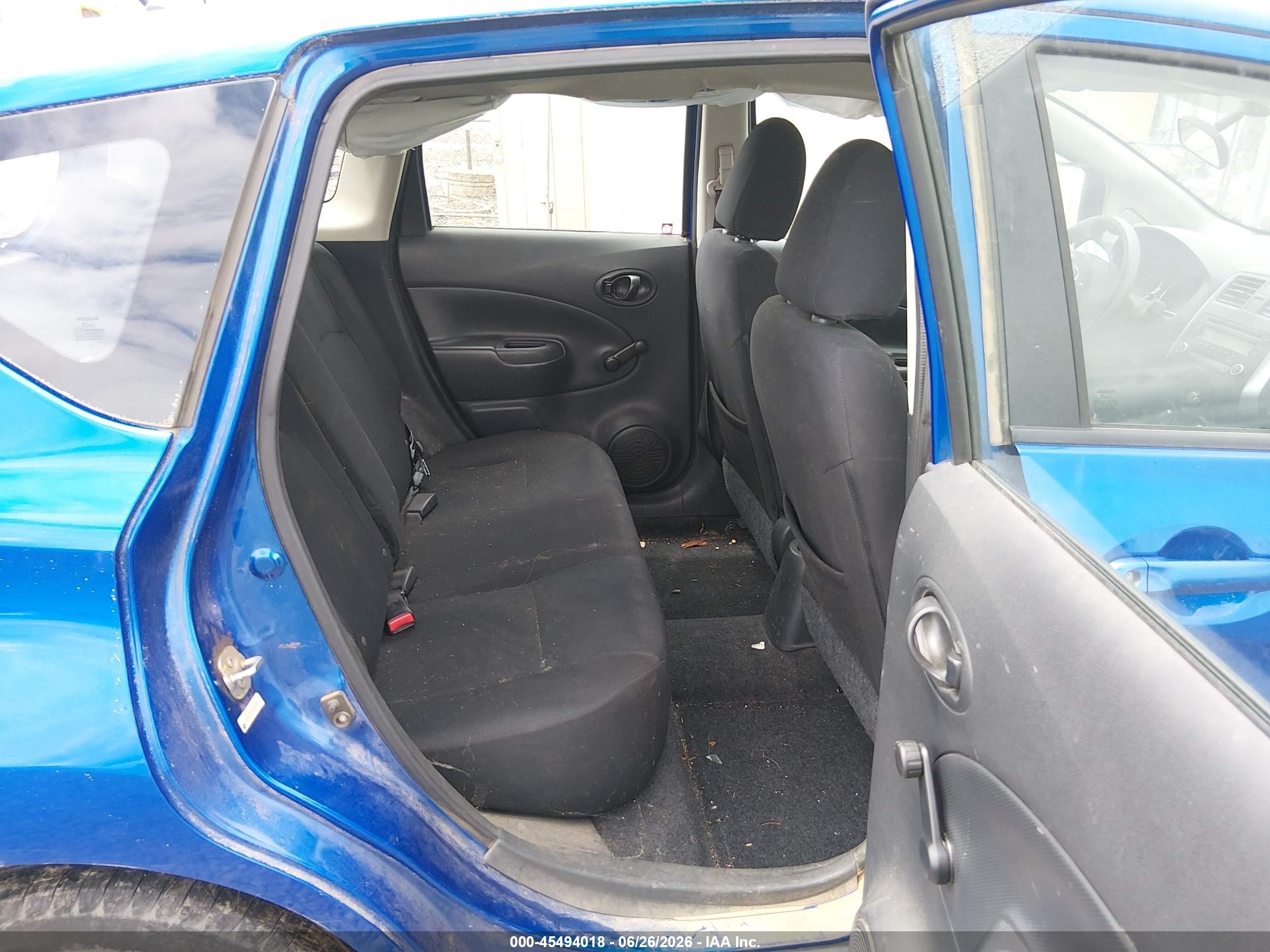 2014 Nissan Versa Note S Plus Blue vin: 3N1CE2CPXEL401524