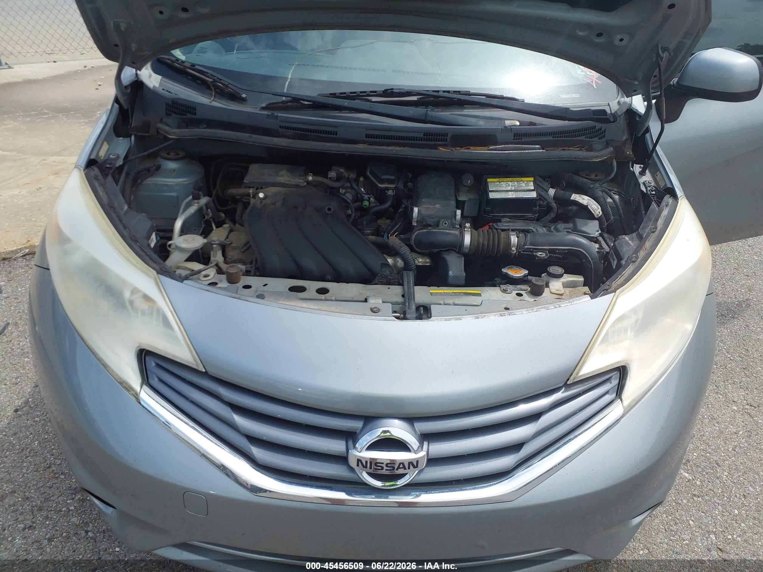 2014 Nissan Versa Note Sv Серый vin: 3N1CE2CPXEL401538