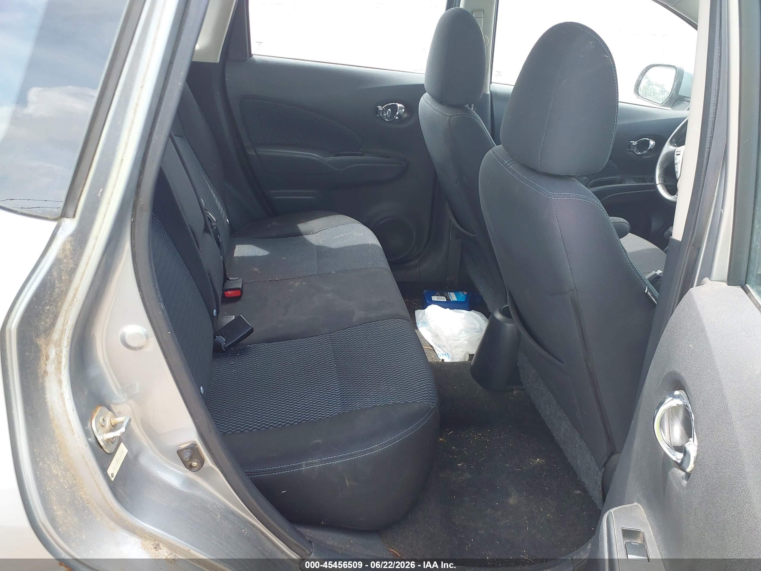 2014 Nissan Versa Note Sv Серый vin: 3N1CE2CPXEL401538
