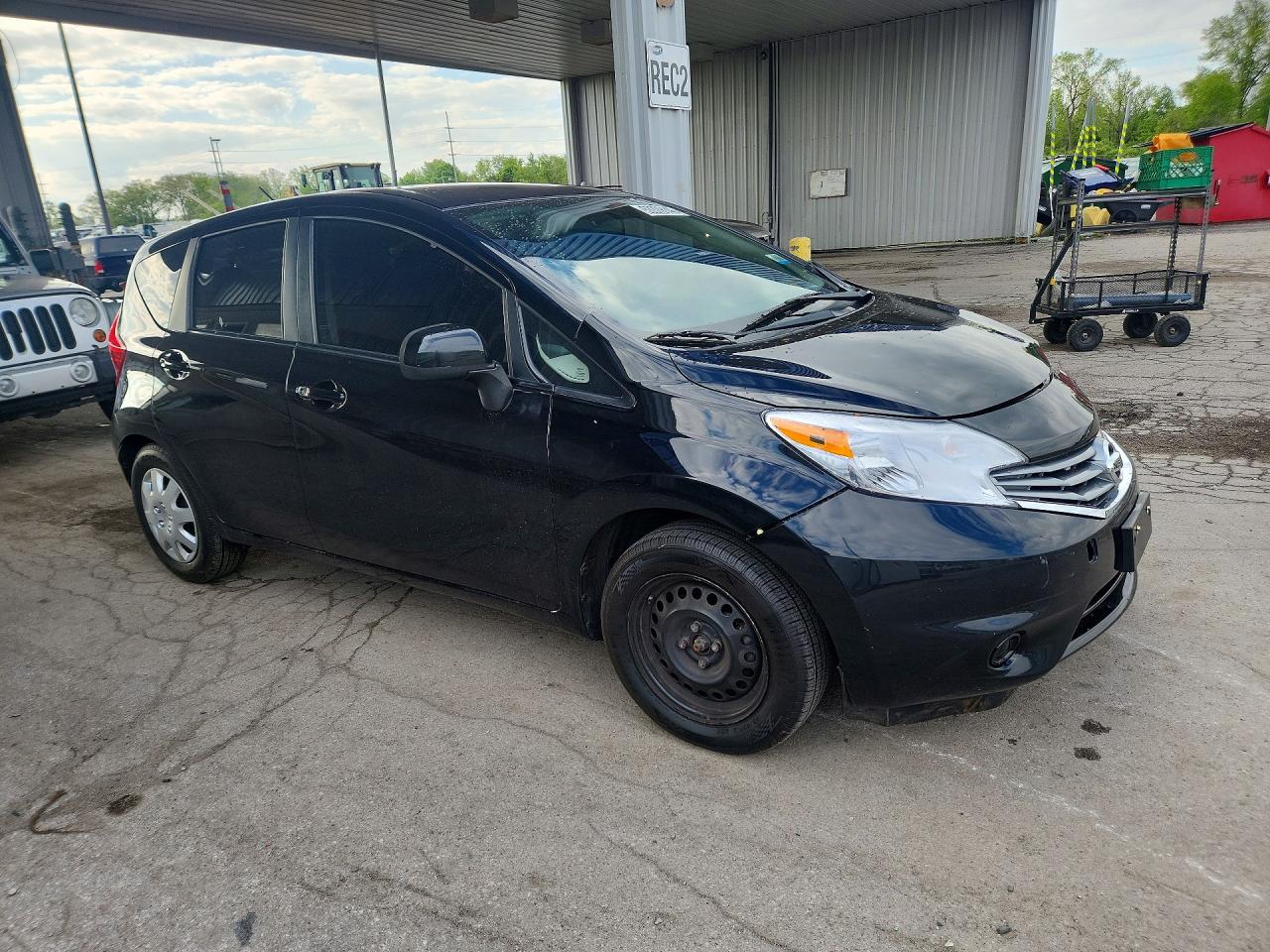 2014 Nissan Versa Note S Черный vin: 3N1CE2CPXEL402768