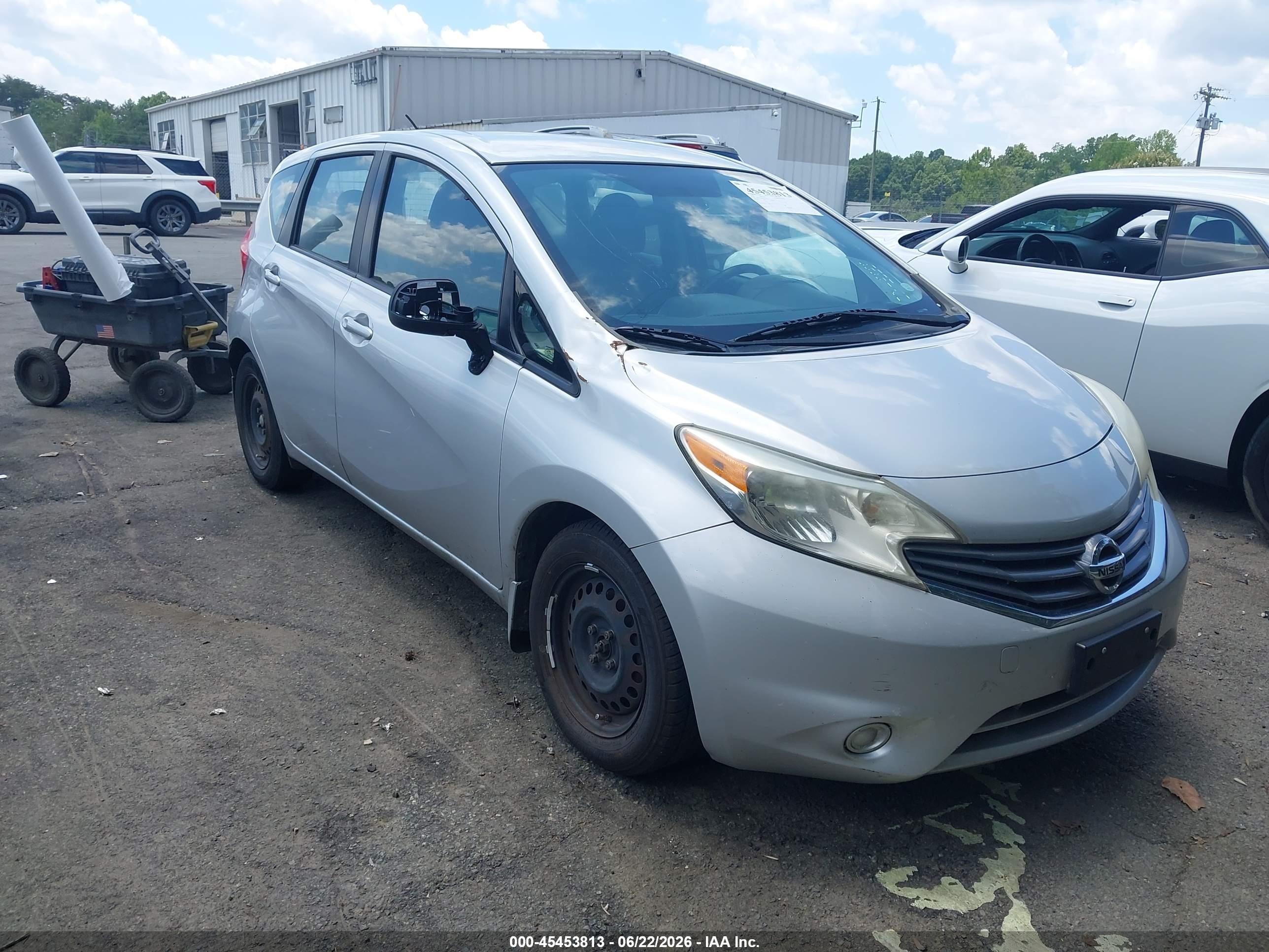 2014 Nissan Versa Note Sv Silver vin: 3N1CE2CPXEL406755