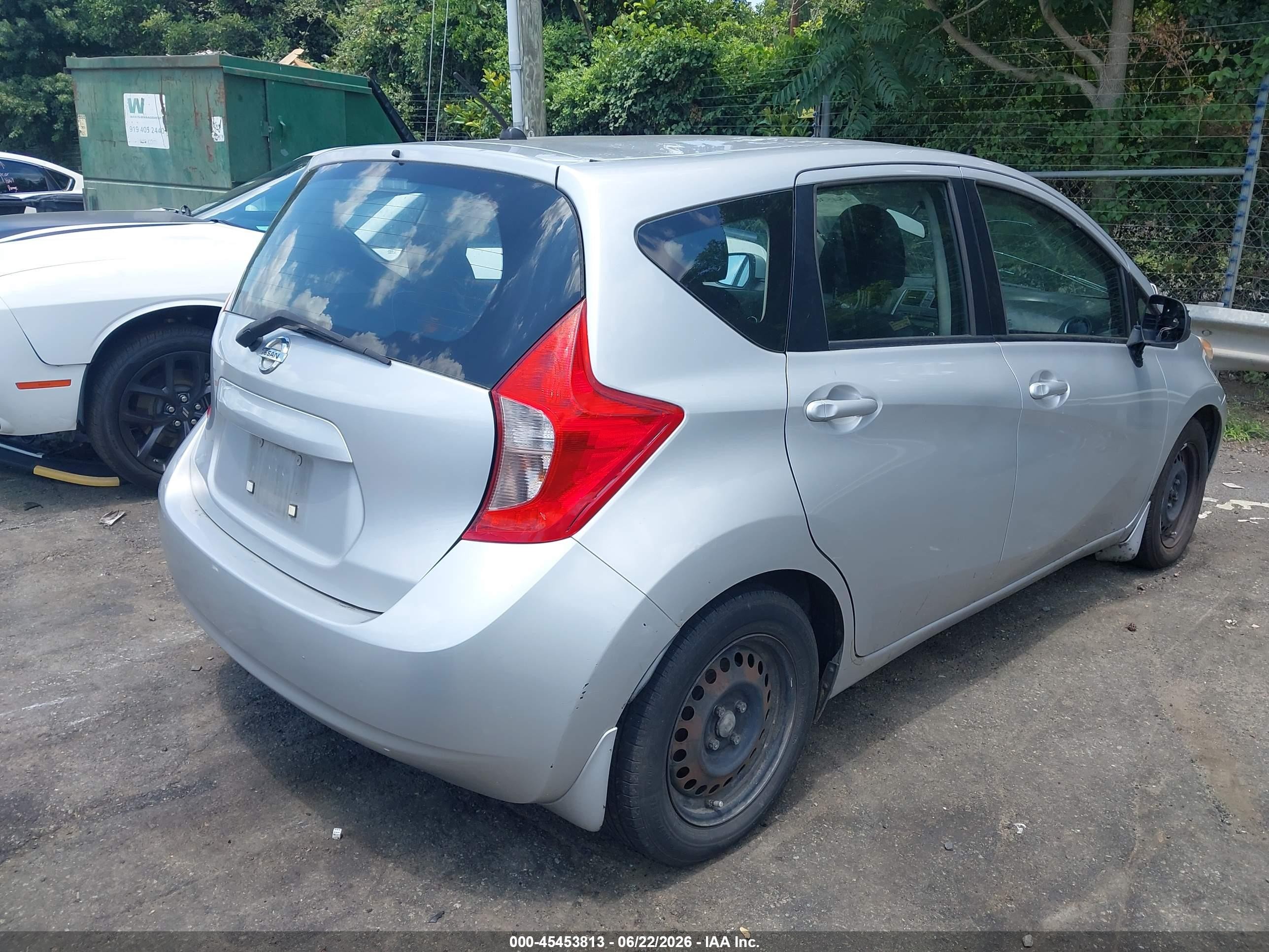 2014 Nissan Versa Note Sv Silver vin: 3N1CE2CPXEL406755