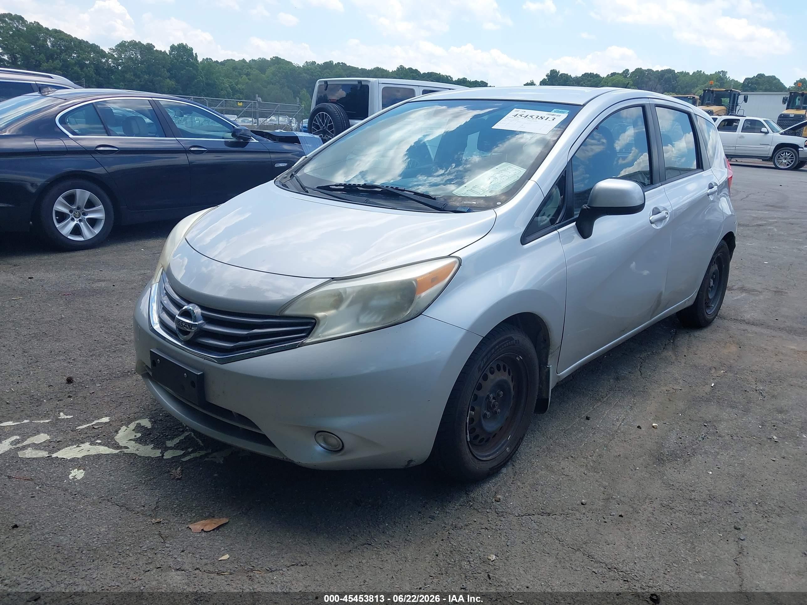 2014 Nissan Versa Note Sv Silver vin: 3N1CE2CPXEL406755
