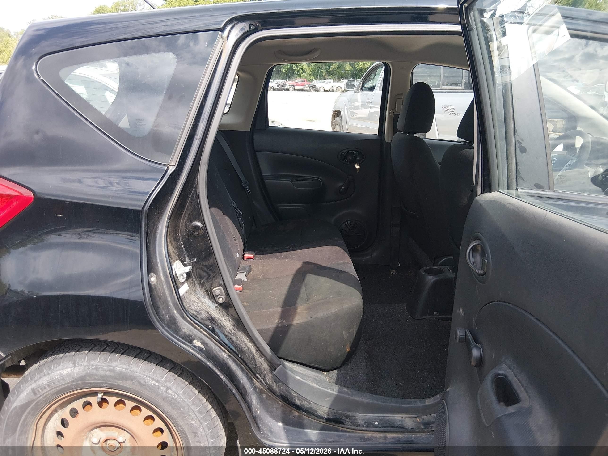 2014 Nissan Versa Note S Plus Black vin: 3N1CE2CPXEL412460