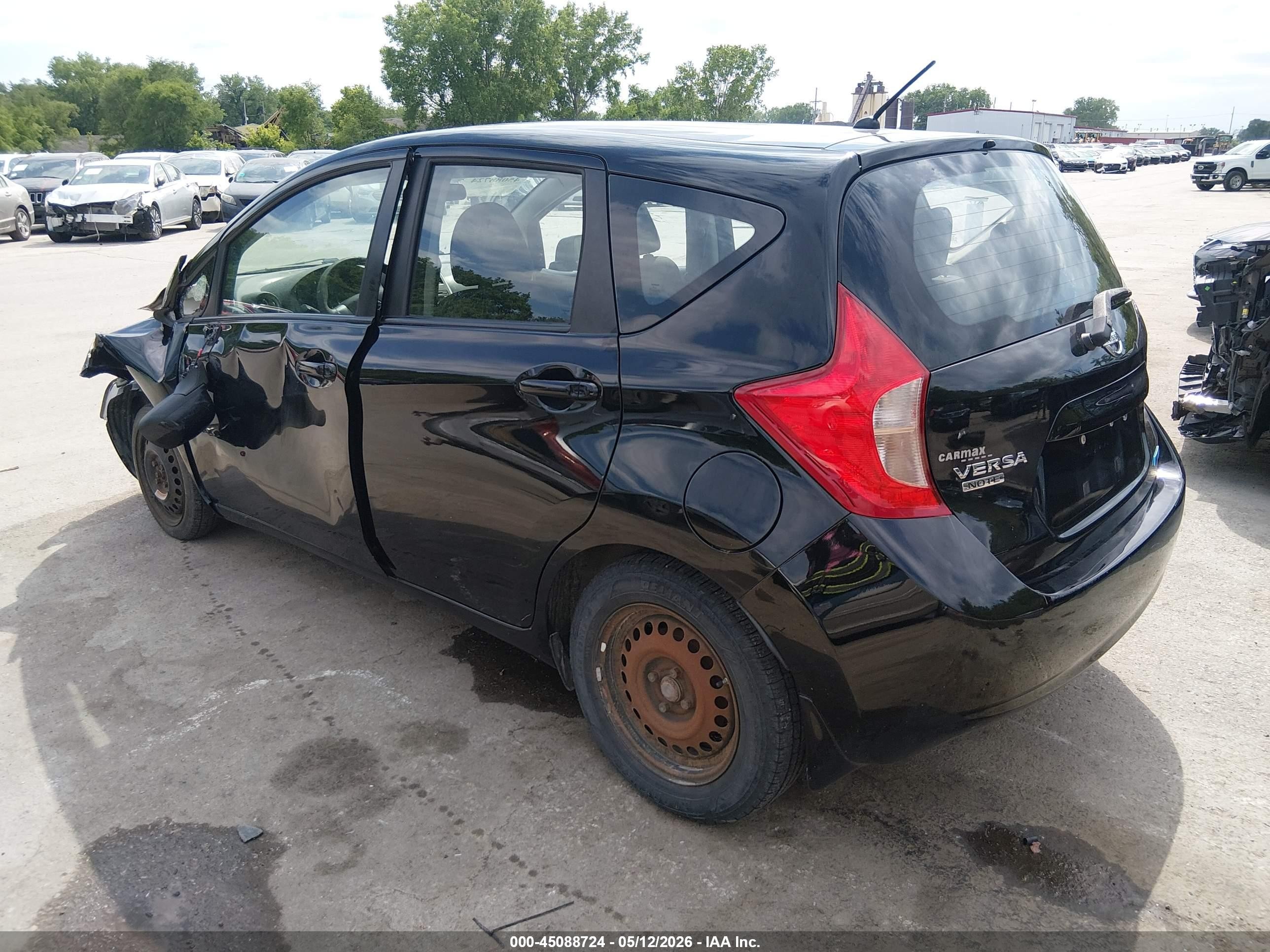 2014 Nissan Versa Note S Plus Black vin: 3N1CE2CPXEL412460