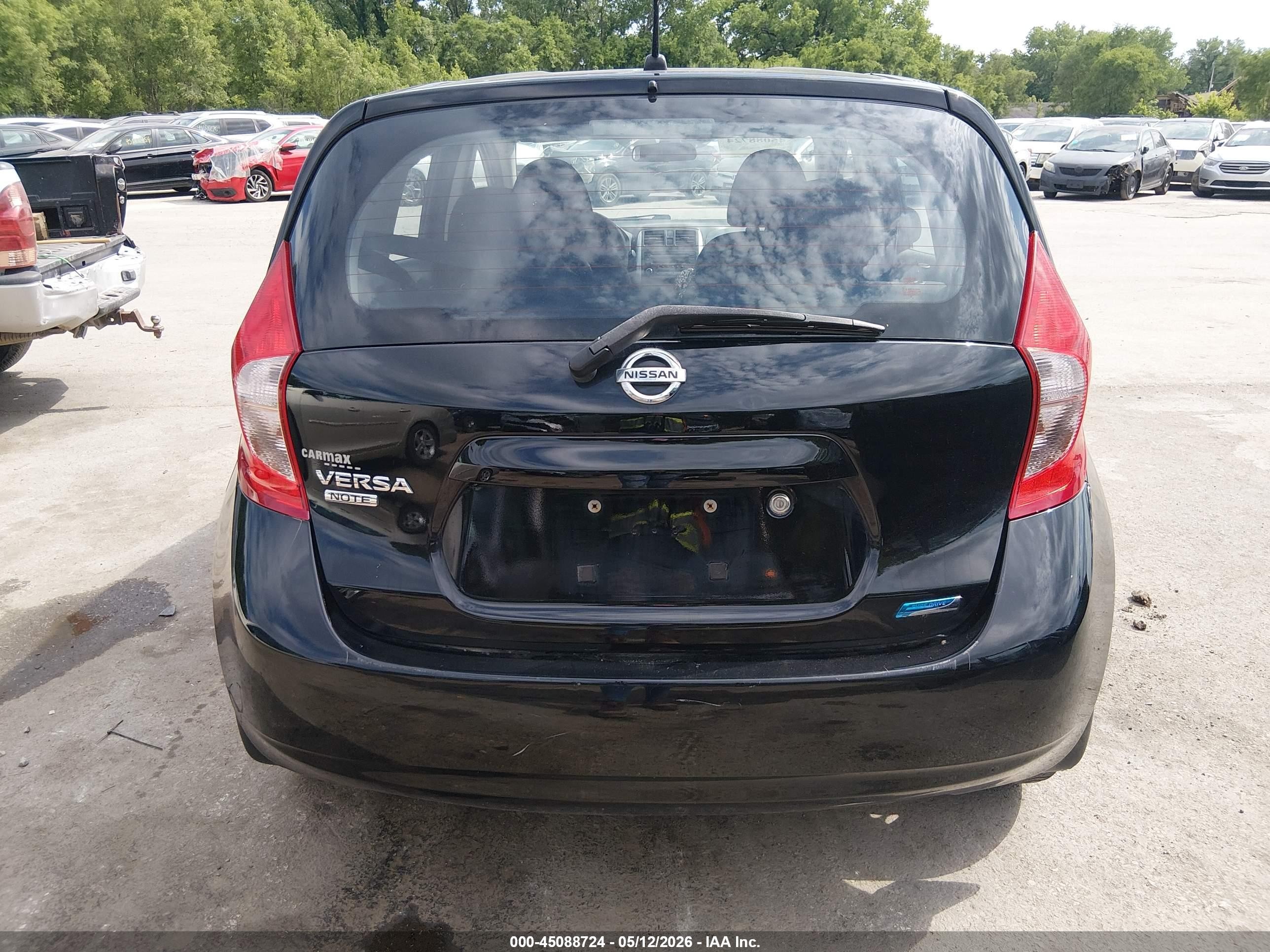 2014 Nissan Versa Note S Plus Black vin: 3N1CE2CPXEL412460