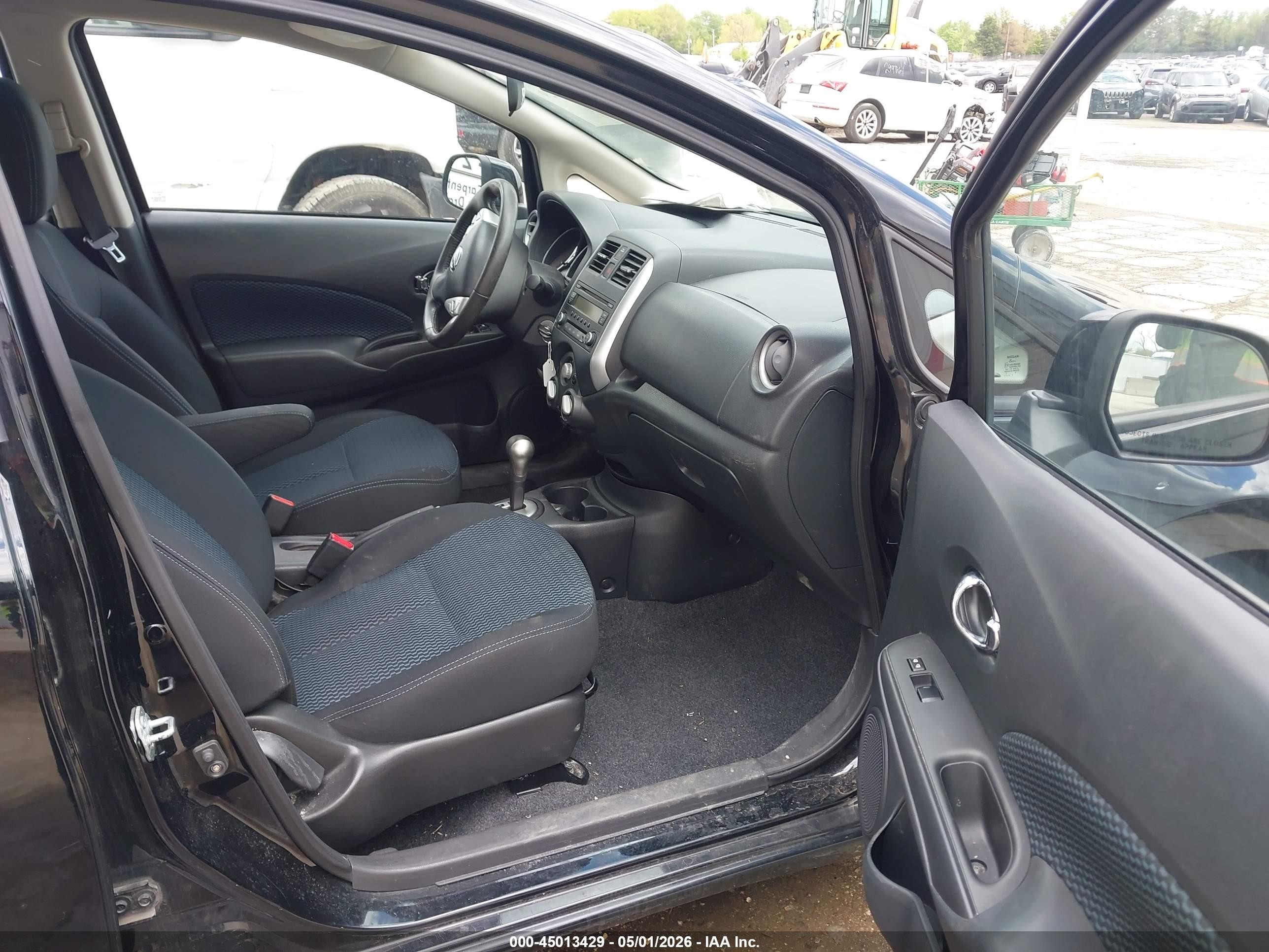 2014 Nissan Versa Note Sv Black vin: 3N1CE2CPXEL422406