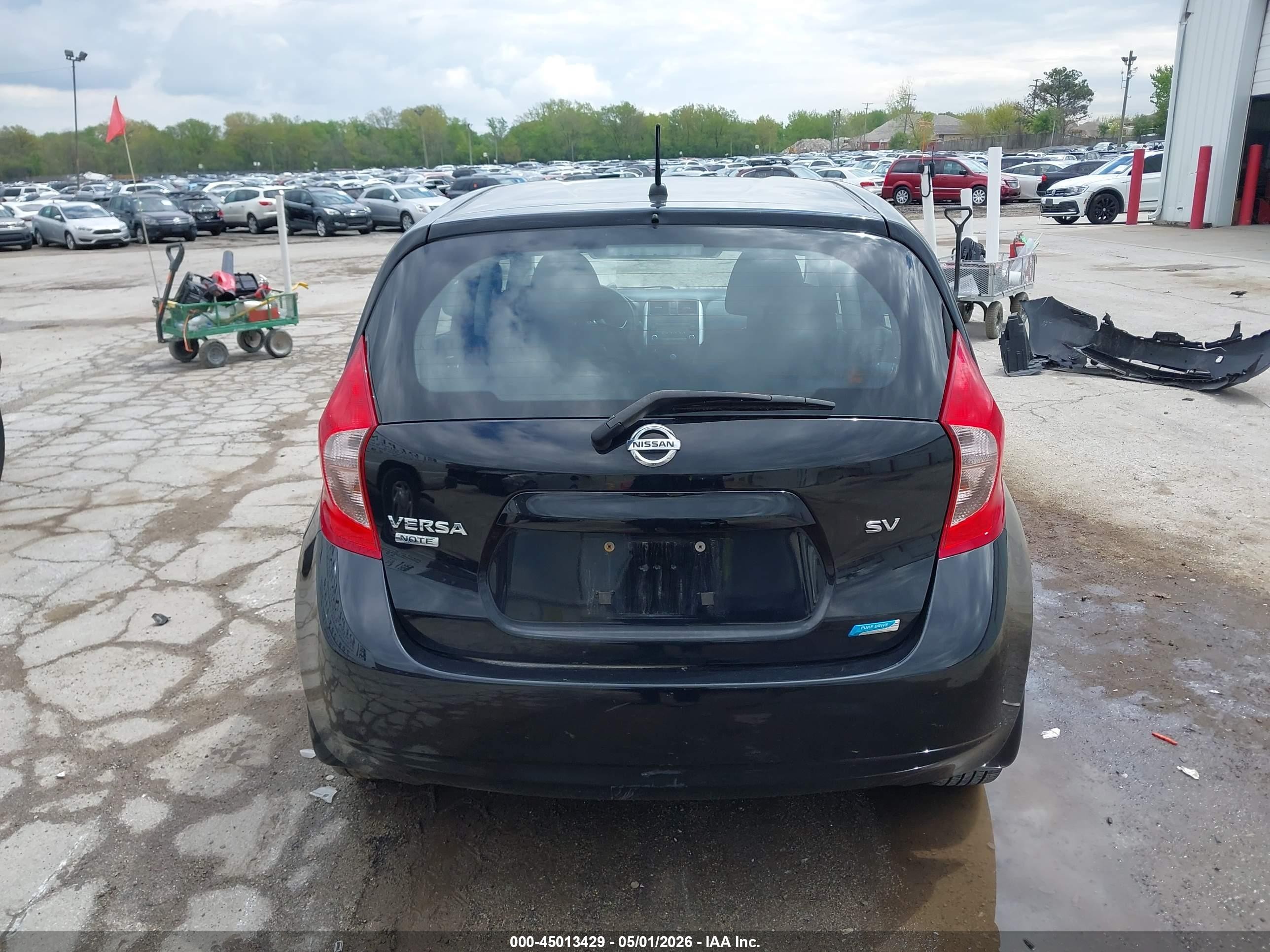 2014 Nissan Versa Note Sv Black vin: 3N1CE2CPXEL422406
