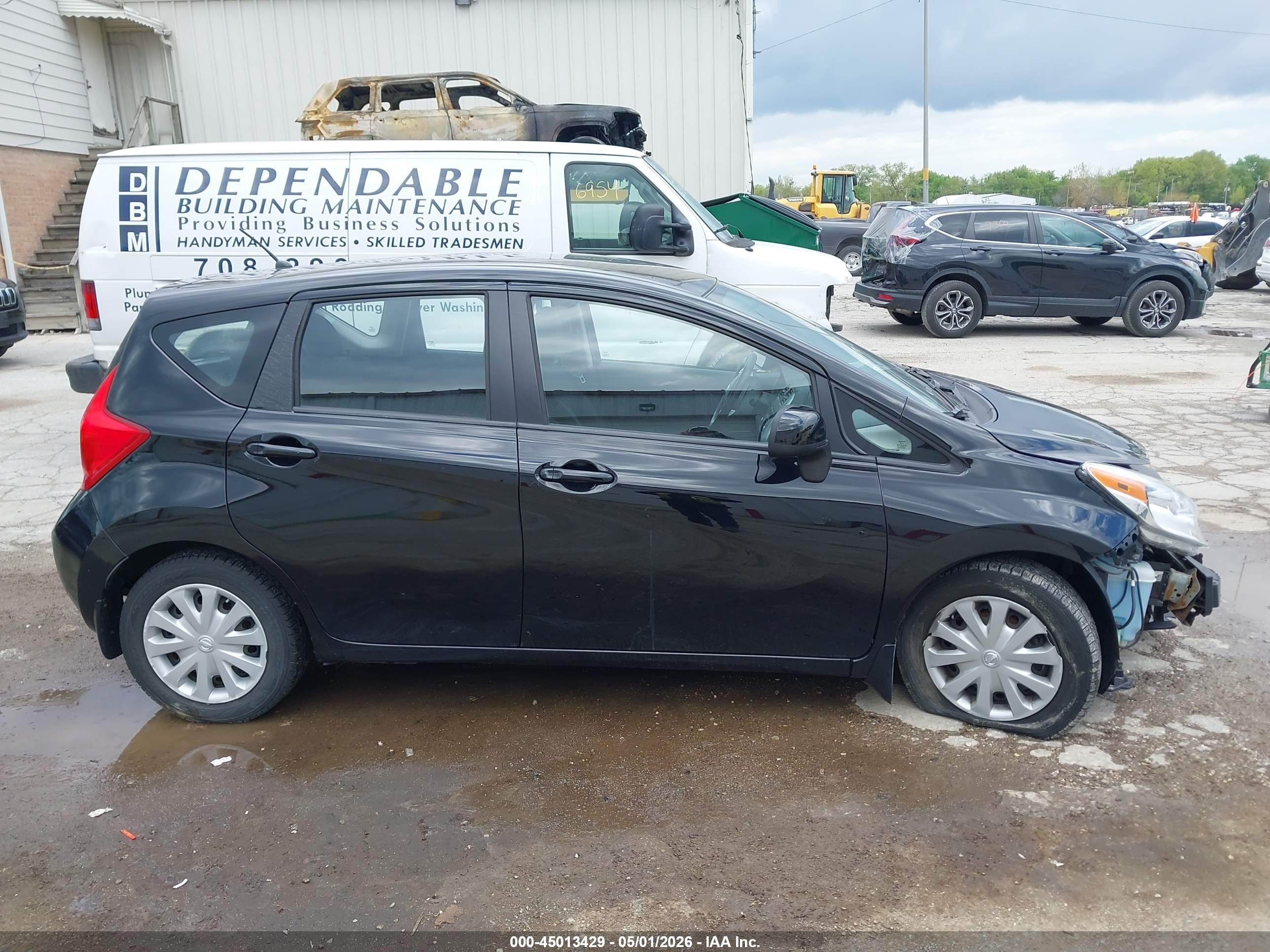 2014 Nissan Versa Note Sv Black vin: 3N1CE2CPXEL422406