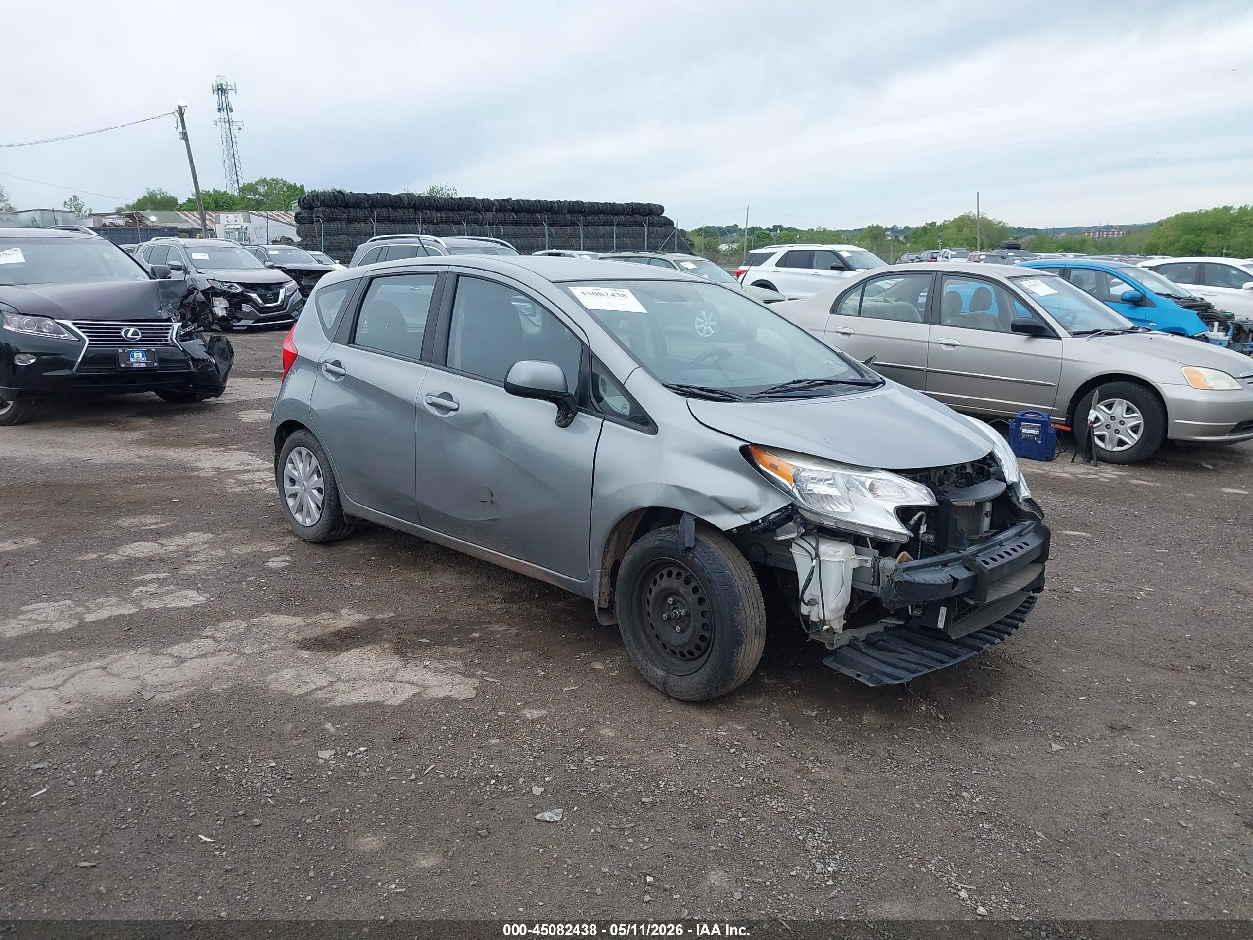 2014 Nissan Versa Note Sv Gray vin: 3N1CE2CPXEL431249