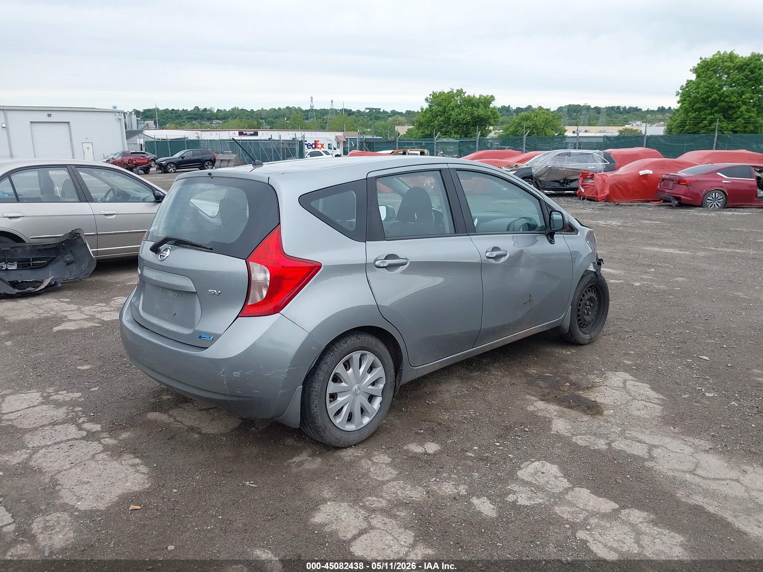 2014 Nissan Versa Note Sv Gray vin: 3N1CE2CPXEL431249