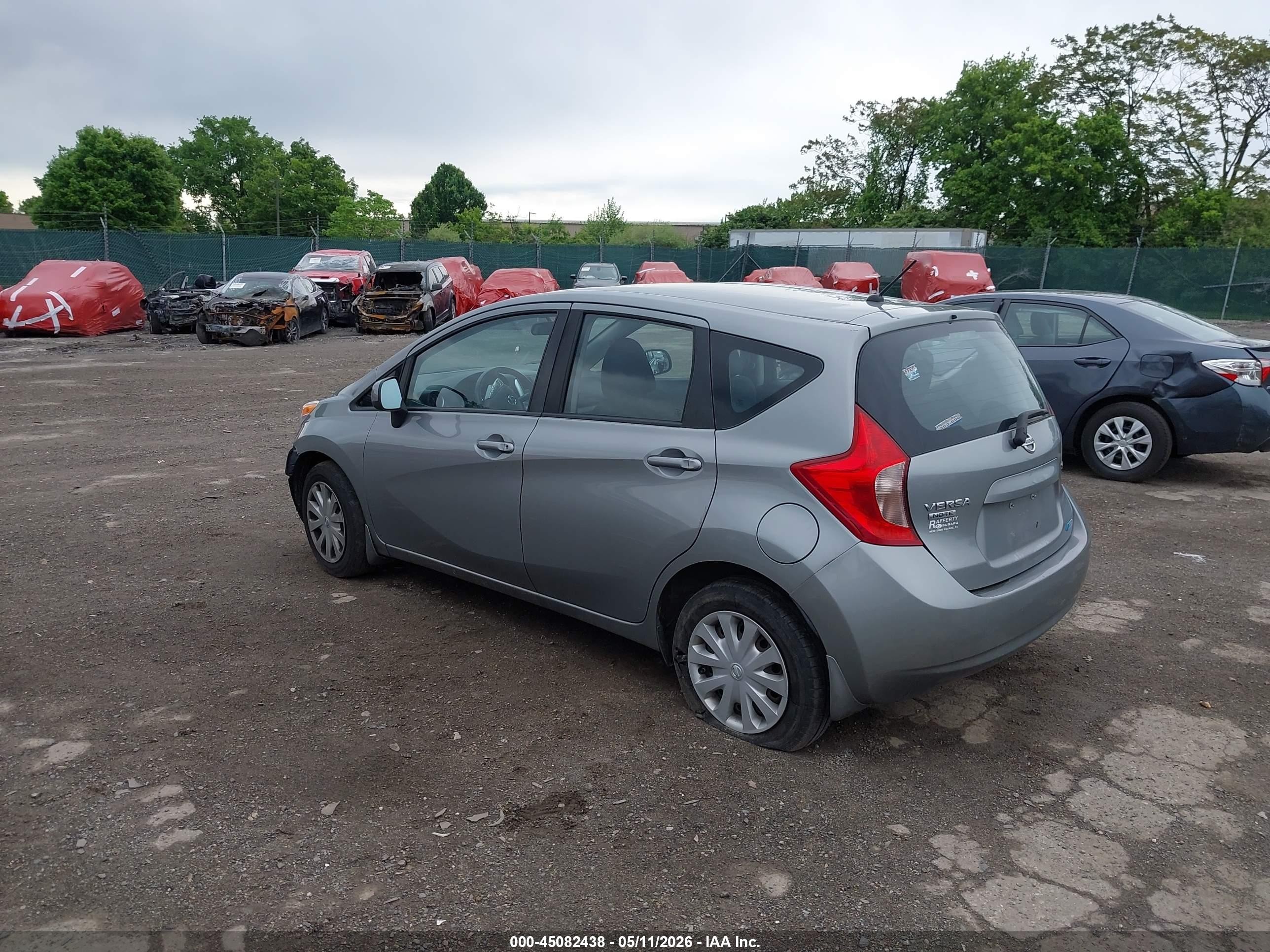 2014 Nissan Versa Note Sv Gray vin: 3N1CE2CPXEL431249
